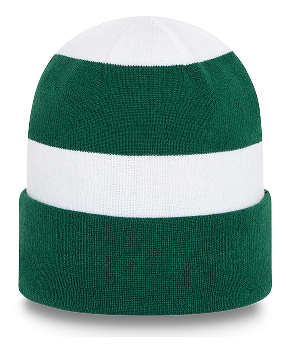 New Era - Football Association of Ireland Stripe Cuff Knit Beanie - Grün