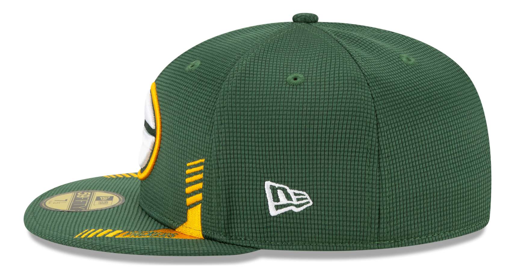New Era - NFL Green Bay Packers 2021 Sideline Home 59Fifty Fitted Cap - Grün