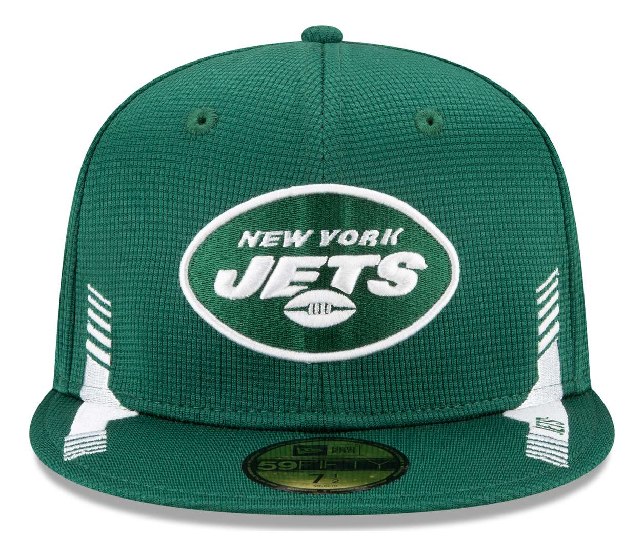 New Era - NFL New York Jets 2021 Sideline Home 59Fifty Fitted Cap - Grün