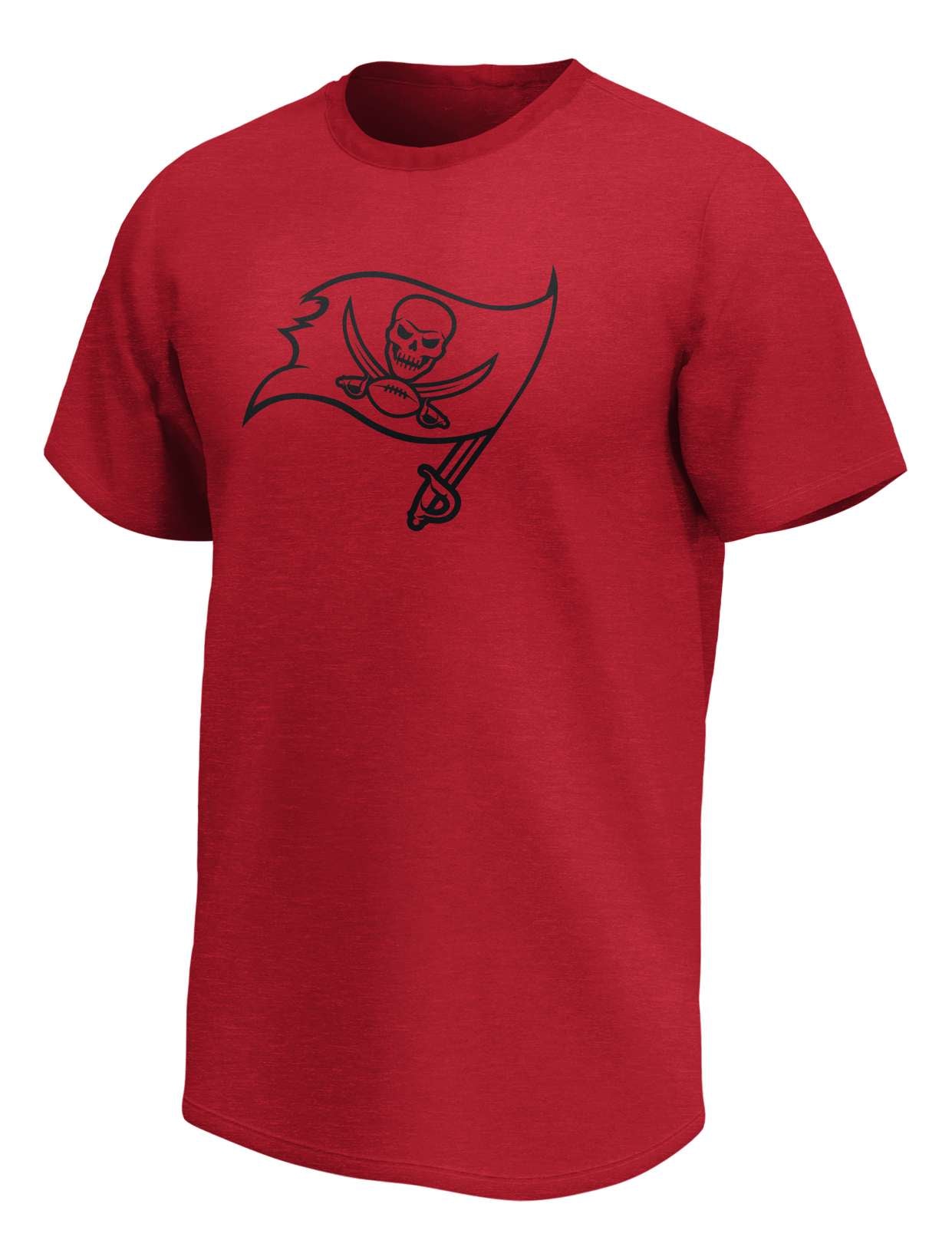 Fanatics - NFL Tampa Bay Buccaneers Mono Premium Graphic T-Shirt - Rot