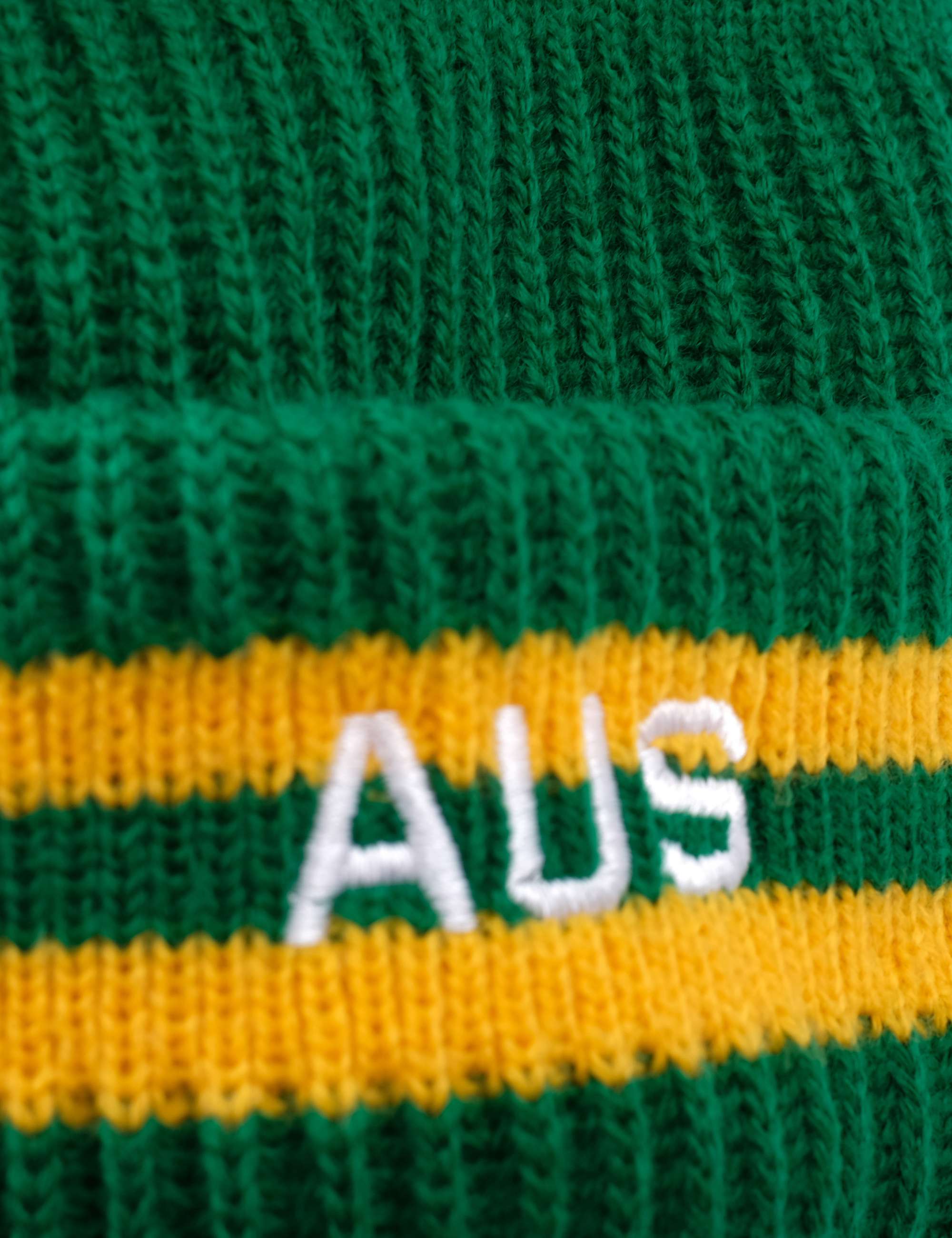 New Era - RLWC Australia 2021 Sport Knit Bobble Beanie - Grün