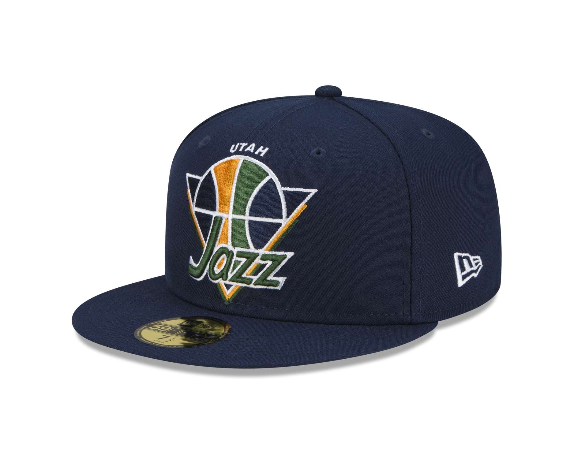New Era - NBA Utah Jazz 2021 Tip Off 59Fifty Fitted Cap - Blau