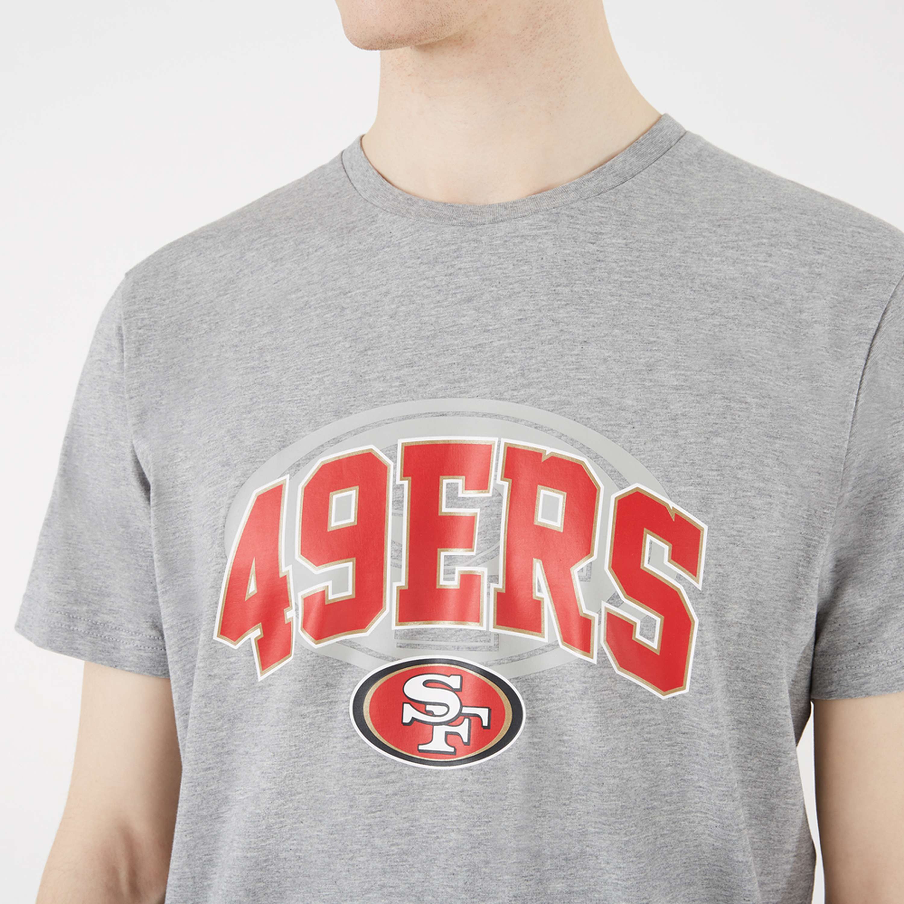 New Era - NFL San Francisco 49ers Team Shadow T-Shirt - Grau