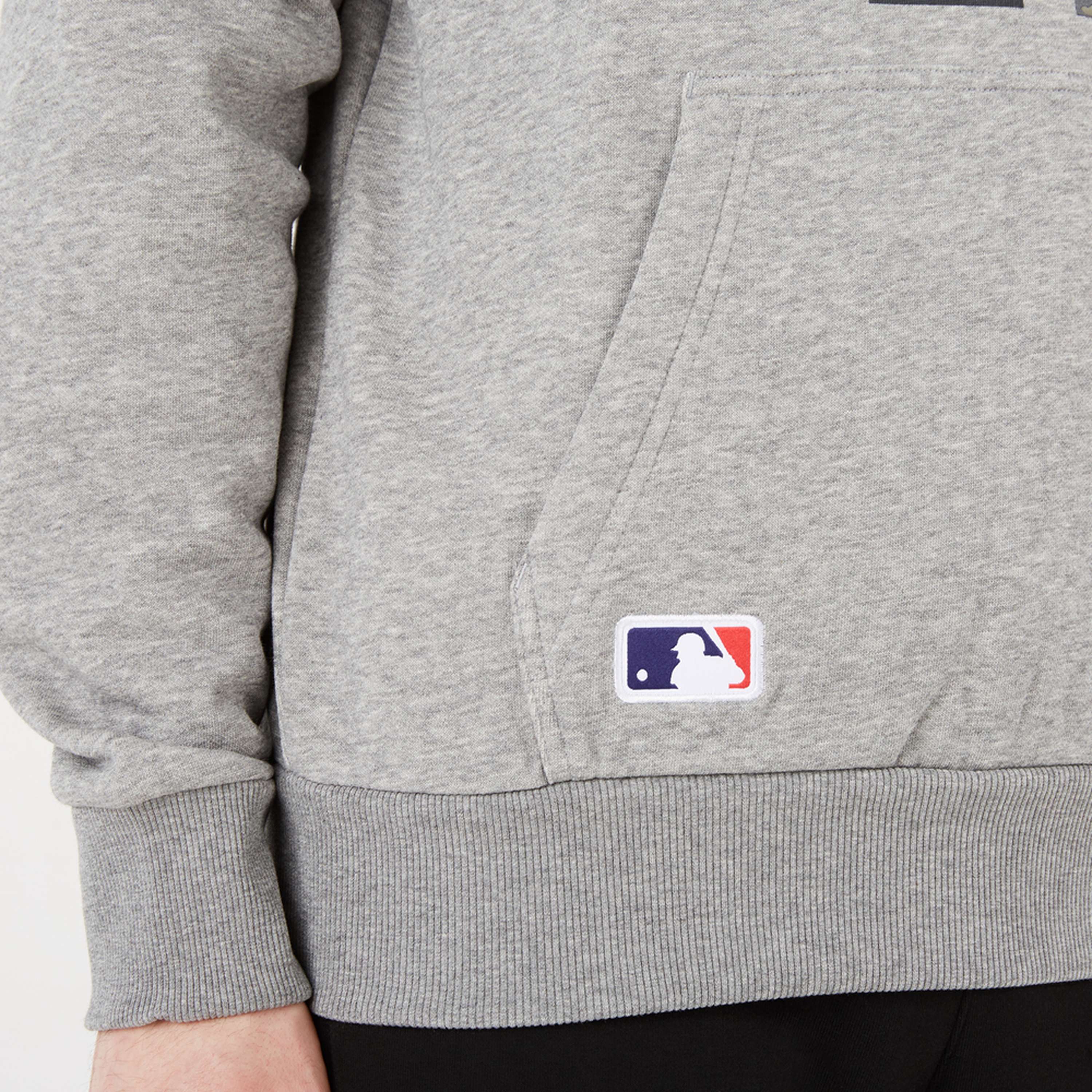 New Era - MLB Los Angeles Dodgers Infill Team Logo Hoodie - Grau