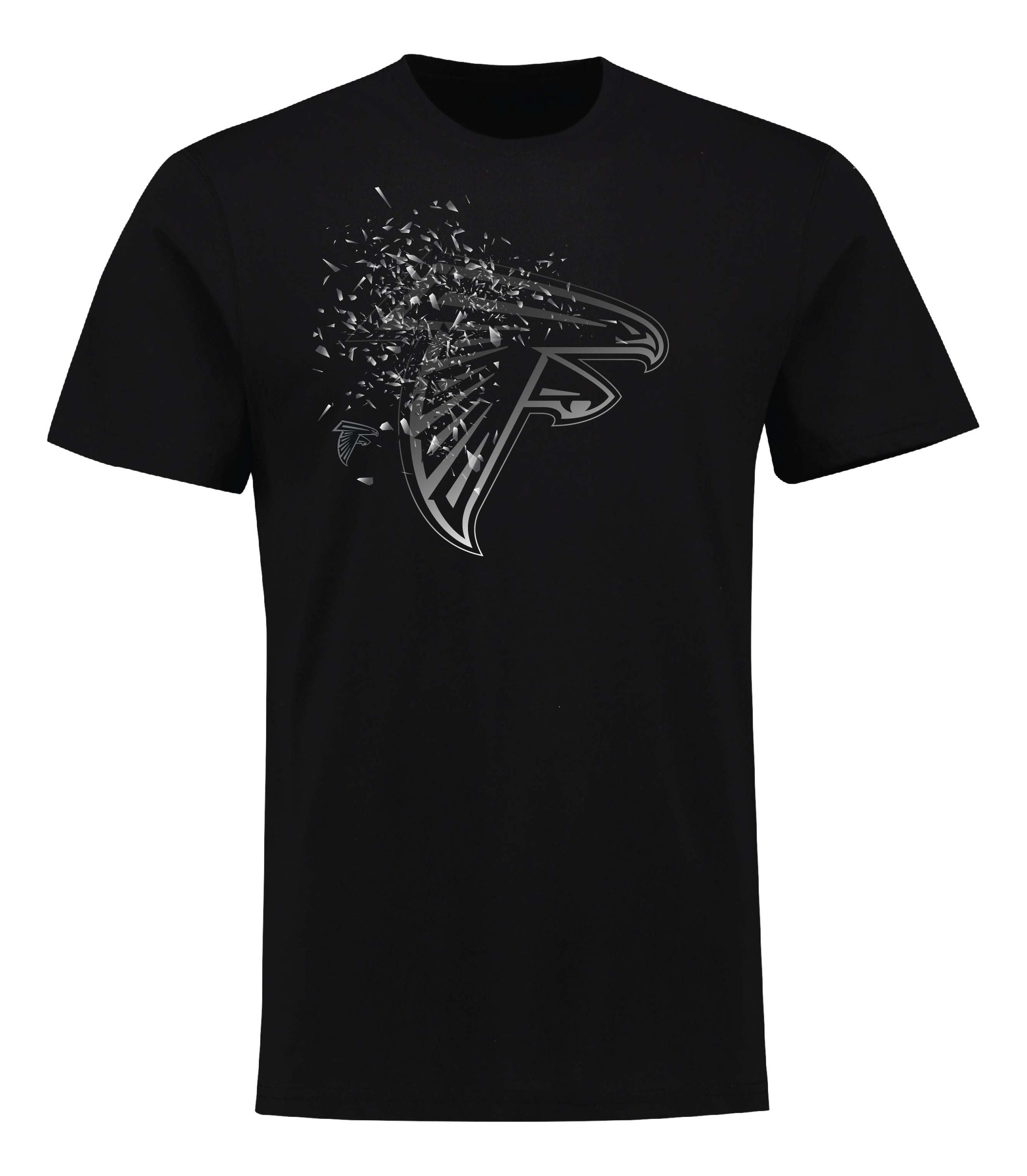 Fanatics - NFL Atlanta Falcons Shatter Graphic T-Shirt - Schwarz