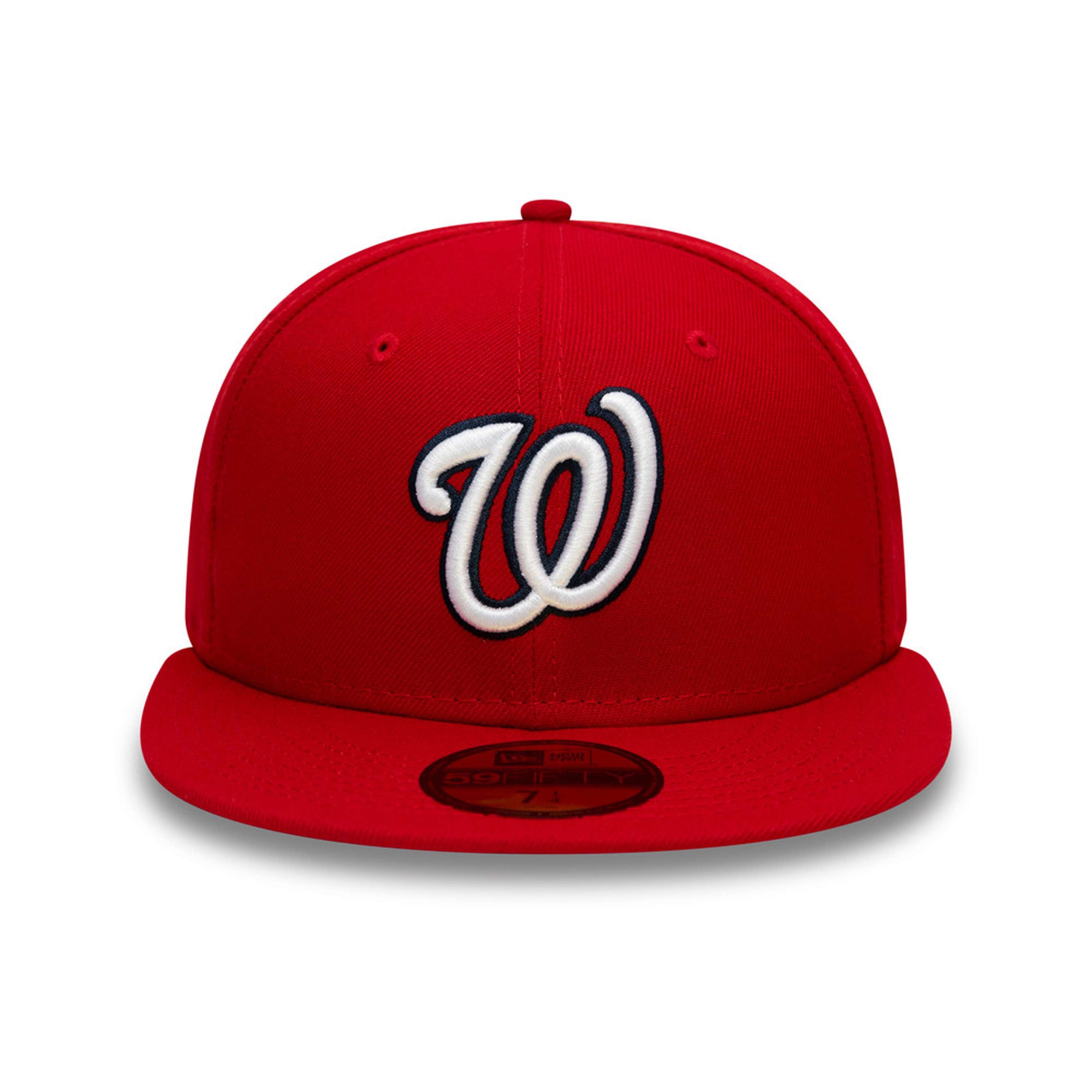 New Era - MLB Washington Nationals Authentic Collection 59Fifty Fitted Cap - Rot