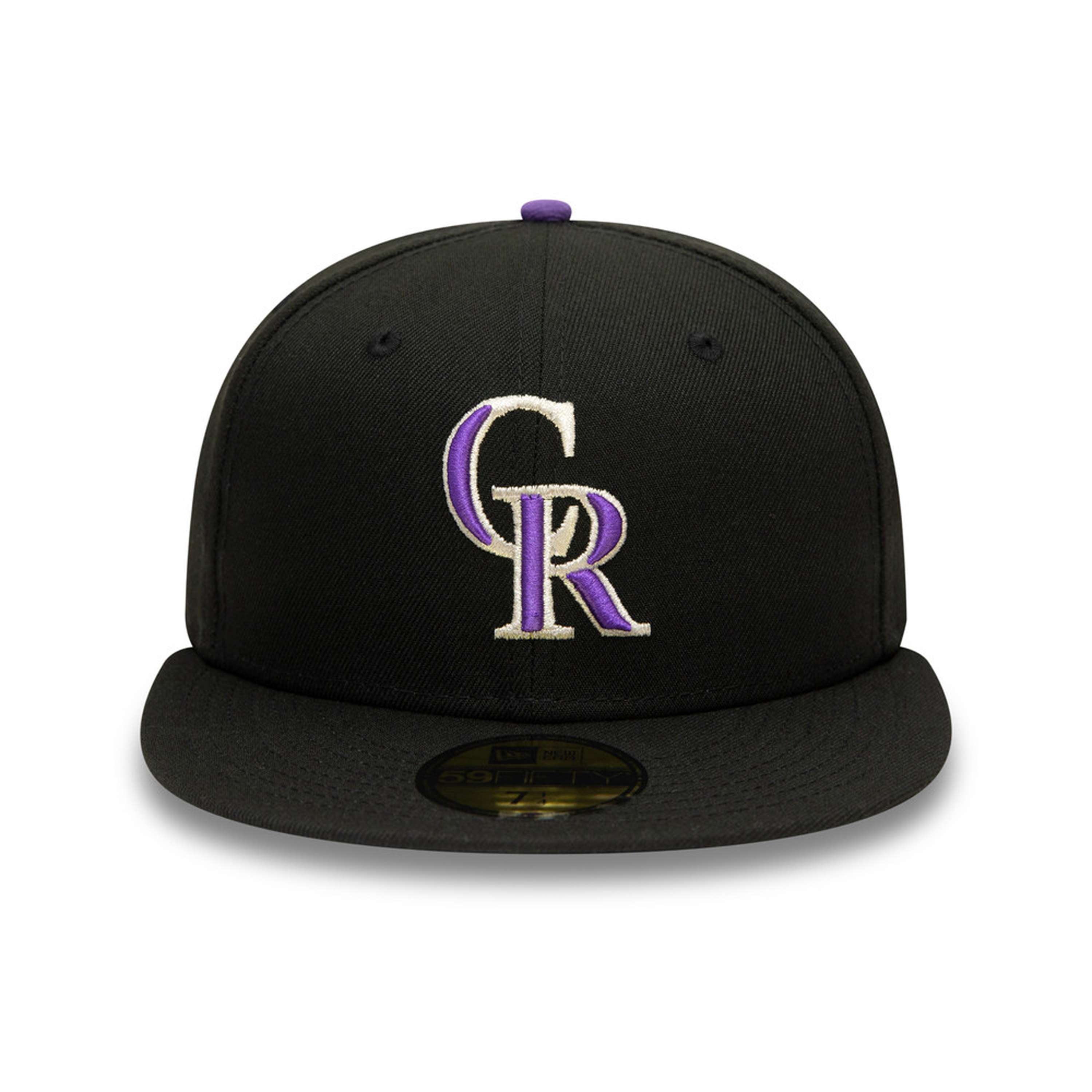 New Era - MLB Colorado Rockies Authentic Collection 59Fifty Fitted Cap - Schwarz