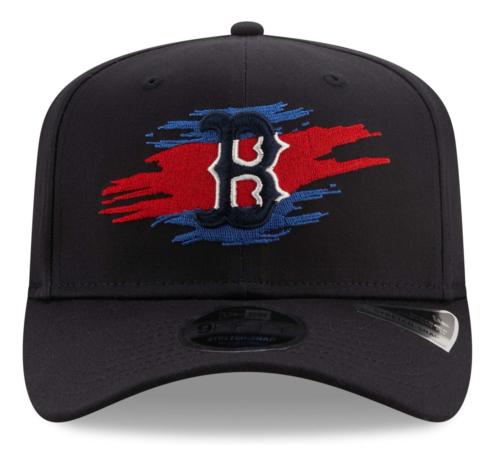 New Era - MLB Boston Red Sox Tear Logo 9Fifty Stretch Snapback Cap - Blau