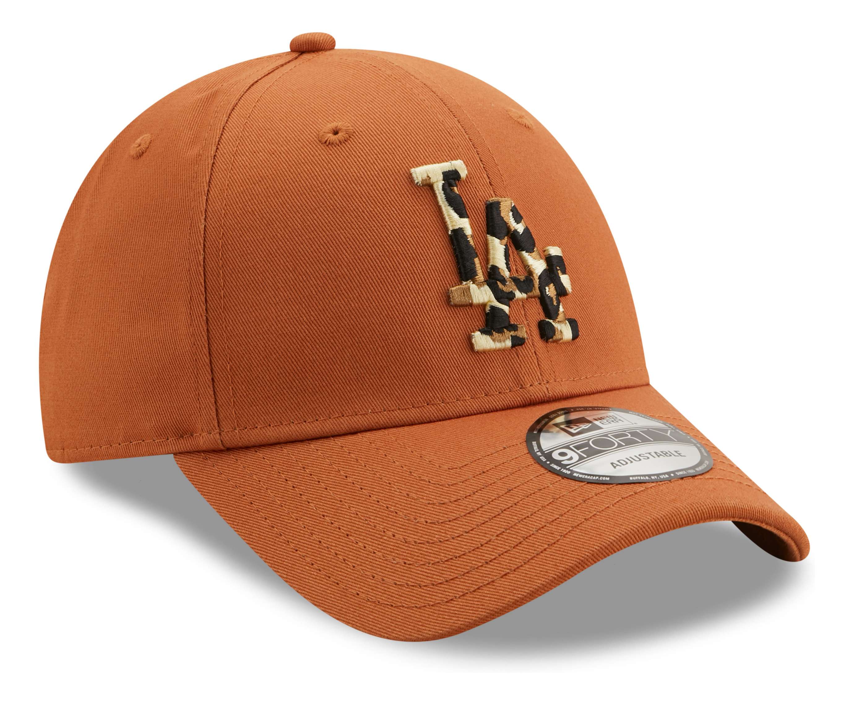 New Era - MLB Los Angeles Dodgers Camo Infill 9Forty Strapback Cap - Toffee