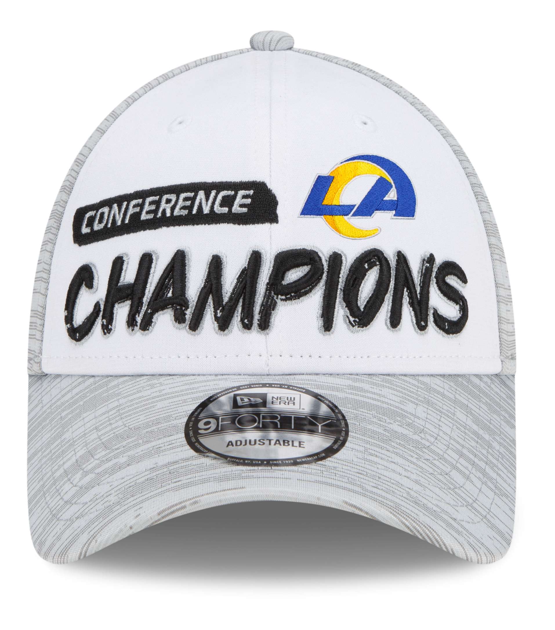 New Era - NFL Los Angeles Rams 2021 Conference Champions 9Forty Snapback Cap