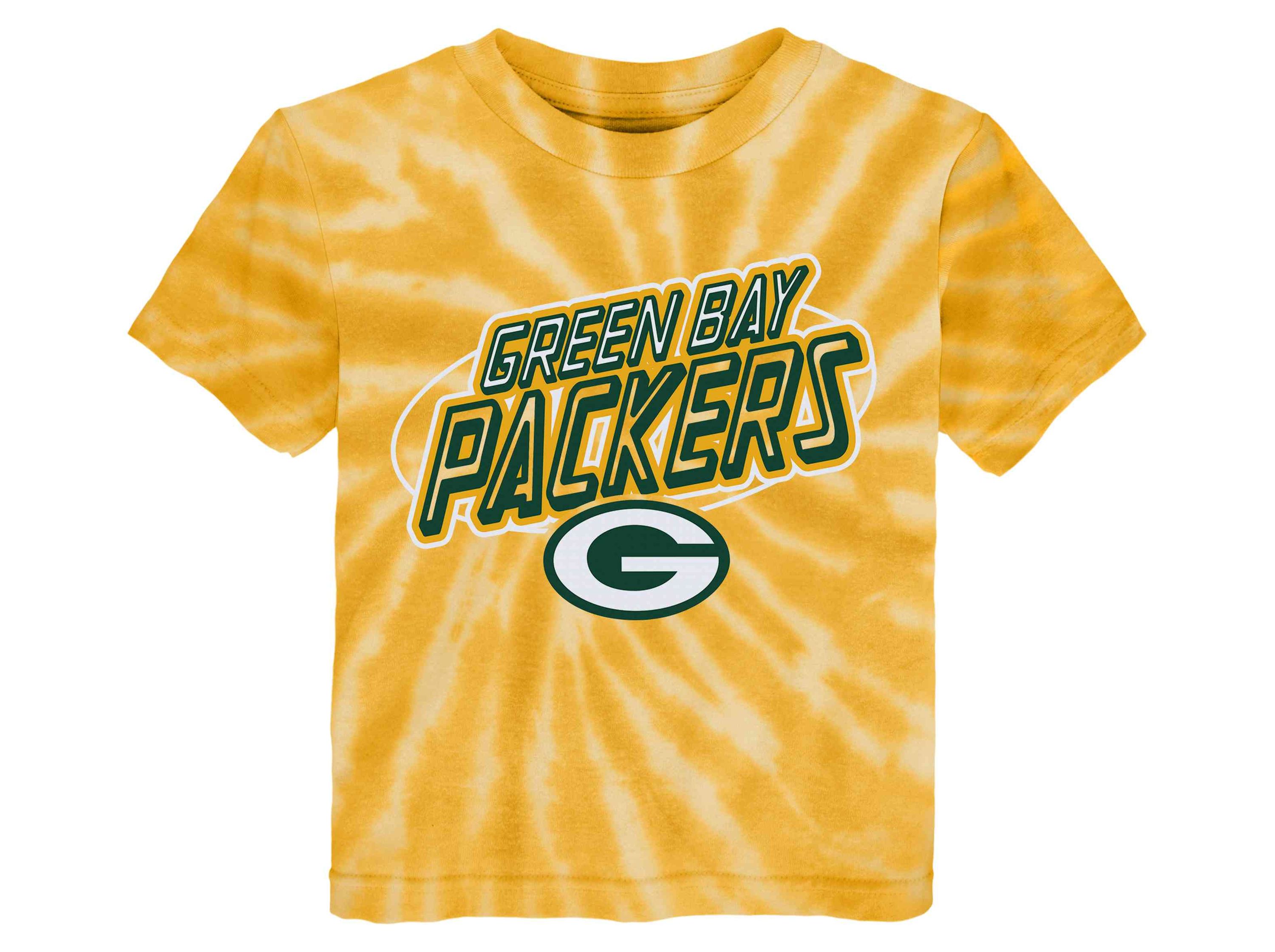 Mitchell & Ness - NFL Green Bay Packers Newport Tie Dye Baby Crew Neck T-Shirt