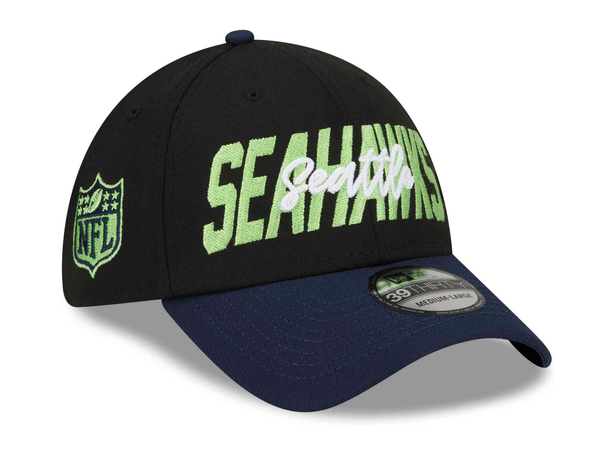New Era - NFL Seattle Seahawks 2022 Draft 39Thirty Stretch Cap
