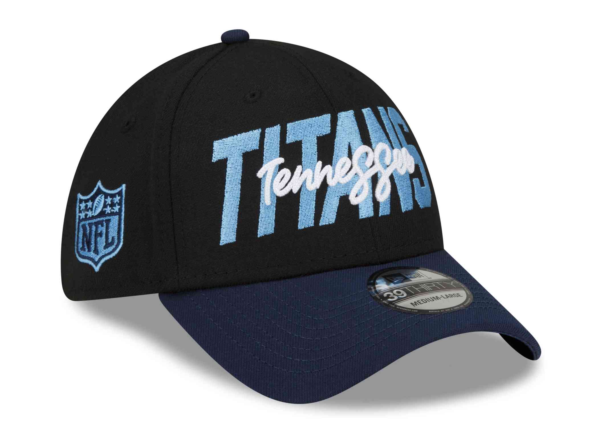 New Era - NFL Tennessee Titans 2022 Draft 39Thirty Stretch Cap