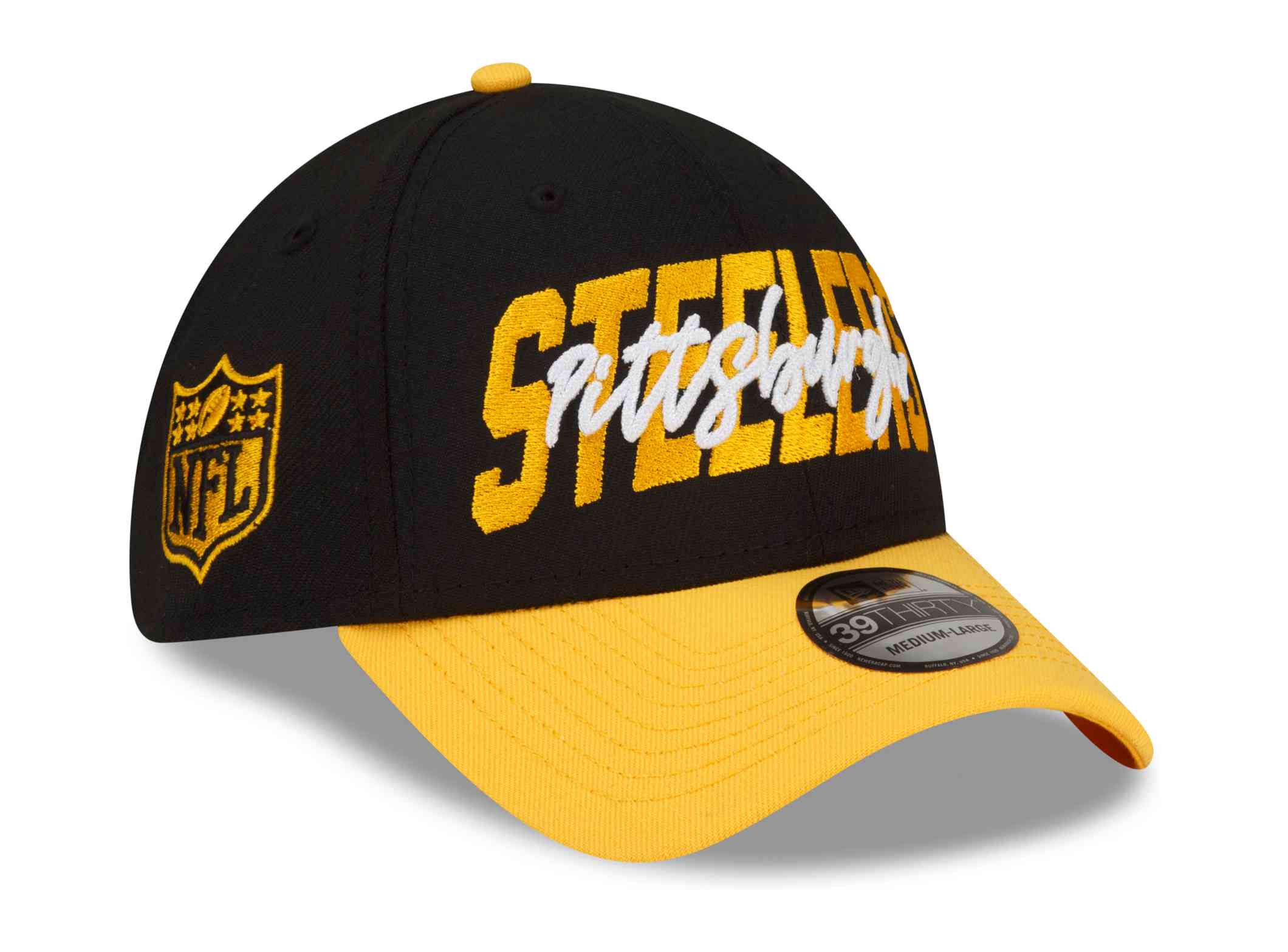 New Era - NFL Pittsburgh Steelers 2022 Draft 39Thirty Stretch Cap