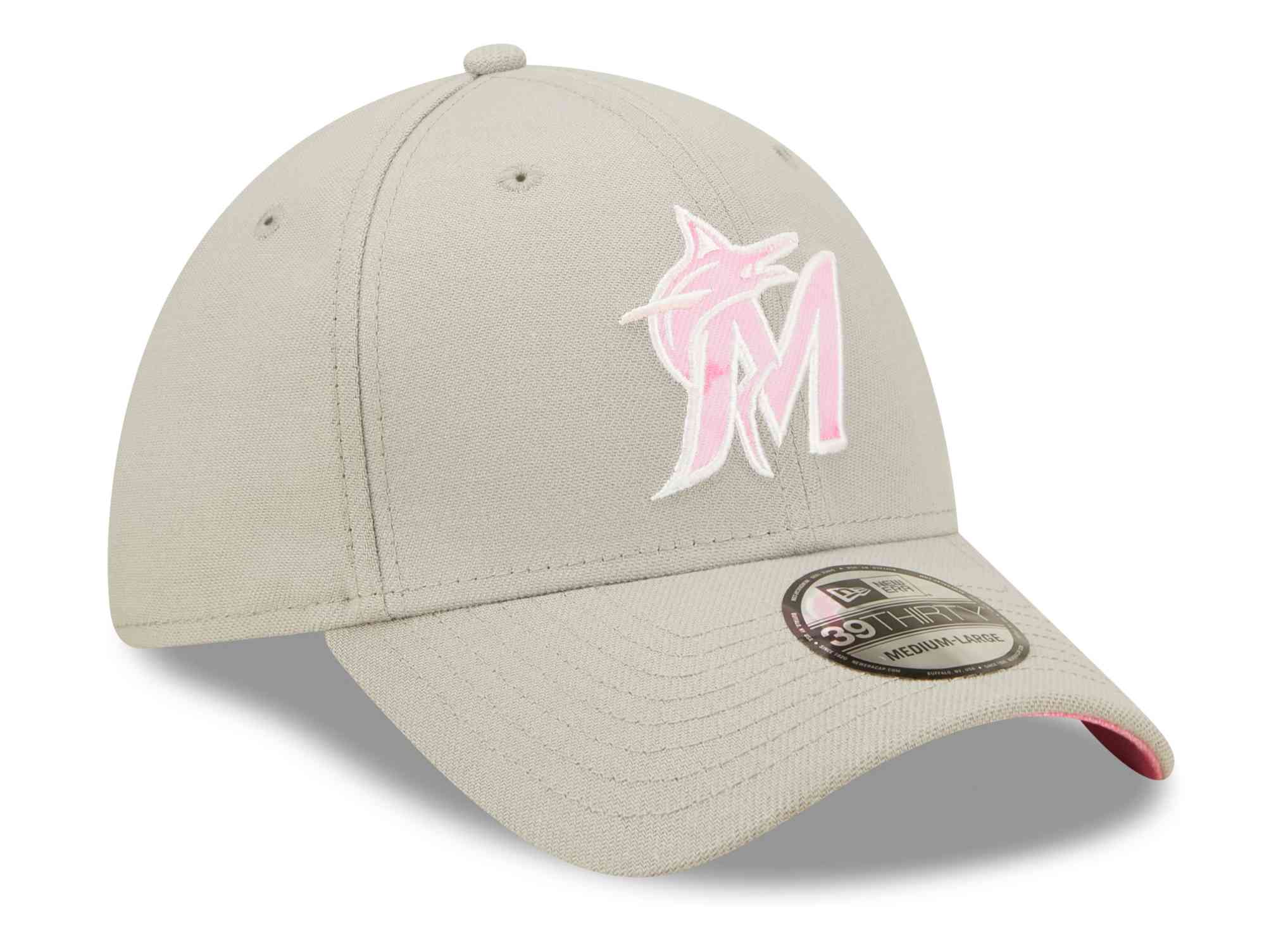 New Era - MLB Miami Marlins 2022 Mothers Day 39Thirty Stretch Cap
