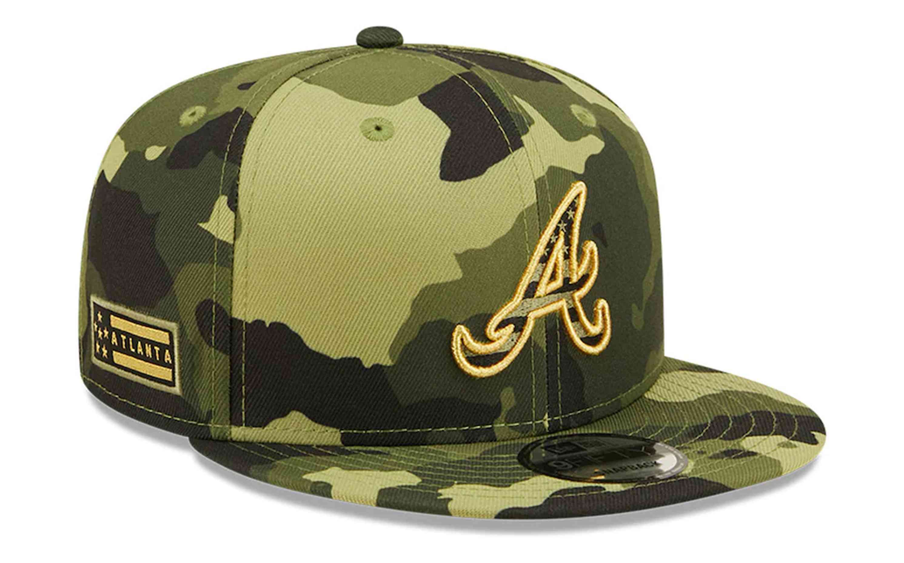 New Era - MLB Atlanta Braves 2022 Armed Forces Day 9Fifty Snapback Cap