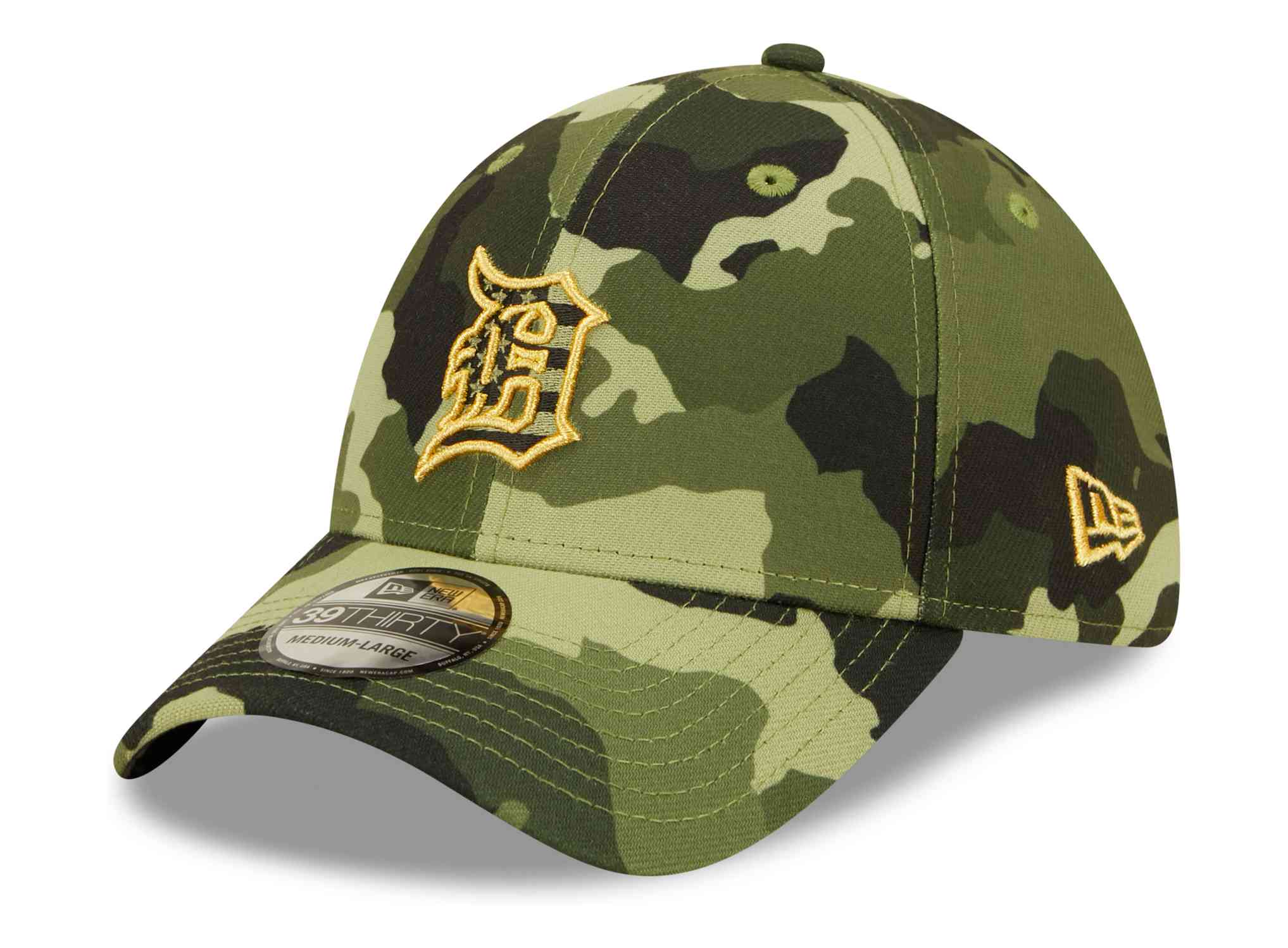 New Era - MLB Detroit Tigers 2022 Armed Forces Day 39Thirty Stretch Cap