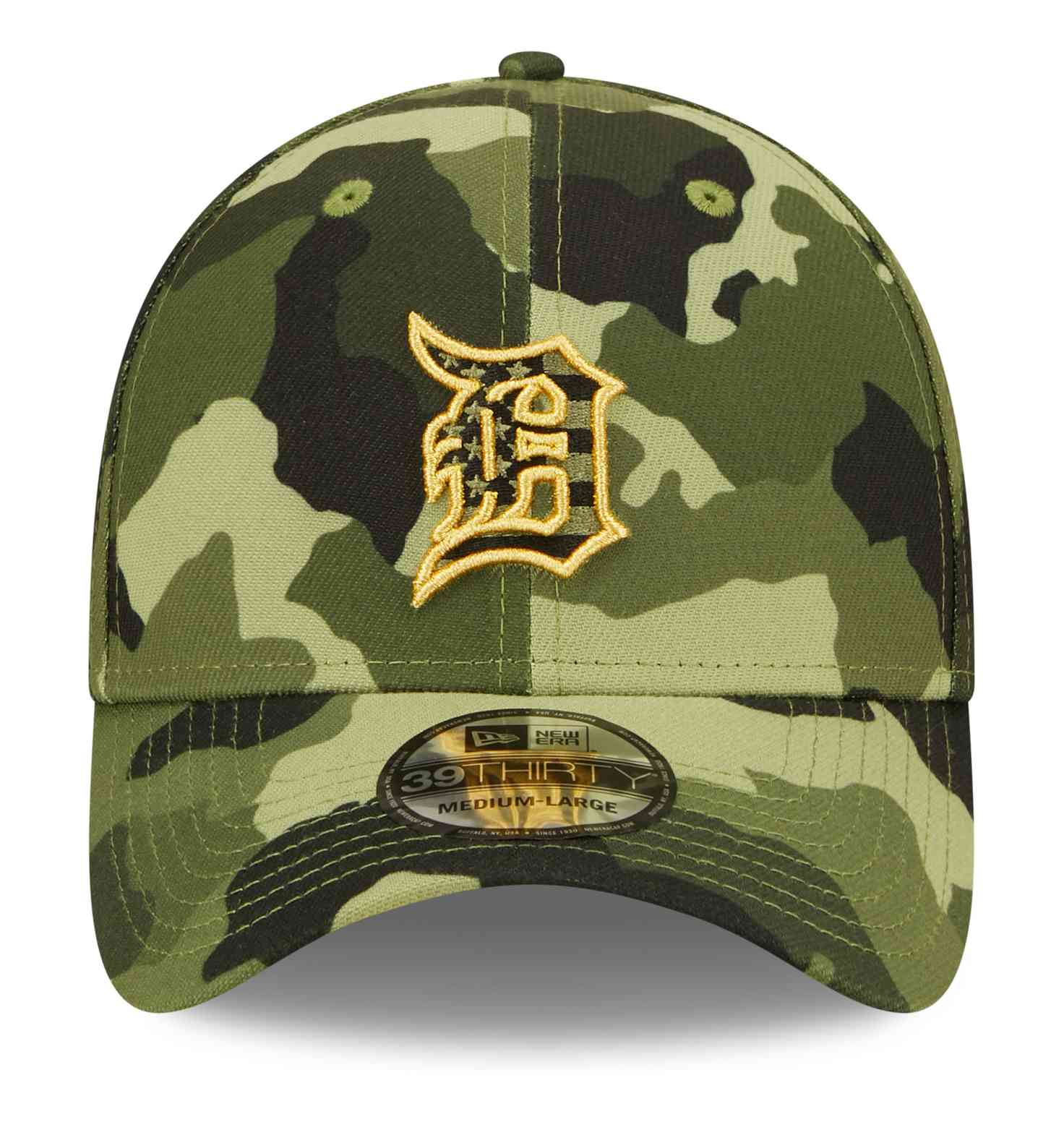 New Era - MLB Detroit Tigers 2022 Armed Forces Day 39Thirty Stretch Cap