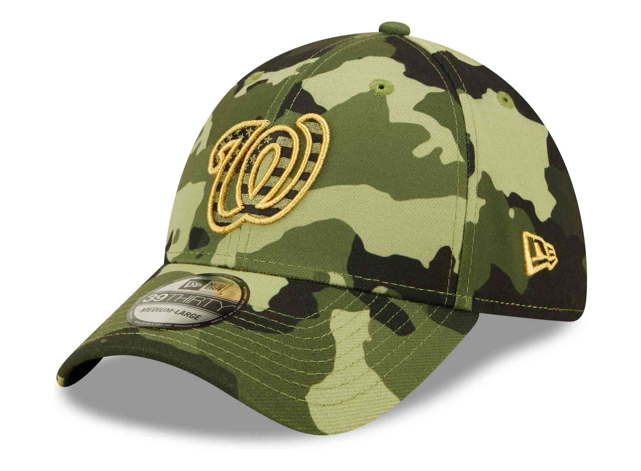 New Era - MLB Washington Nationals 2022 Armed Forces Day 39Thirty Stretch Cap