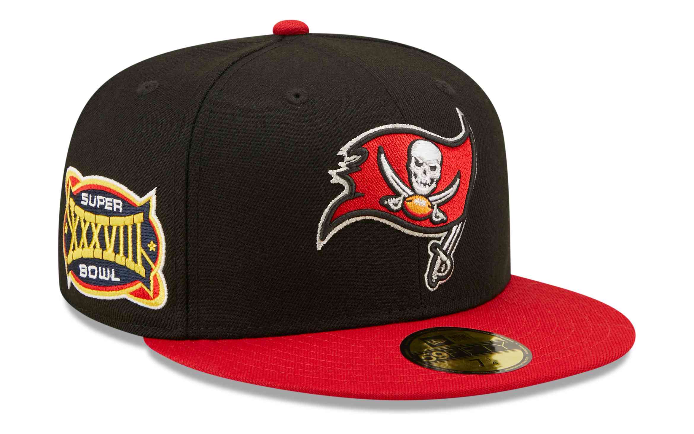 New Era - NFL Tampa Bay Buccaneers Side Patch 59Fifty Fitted Cap