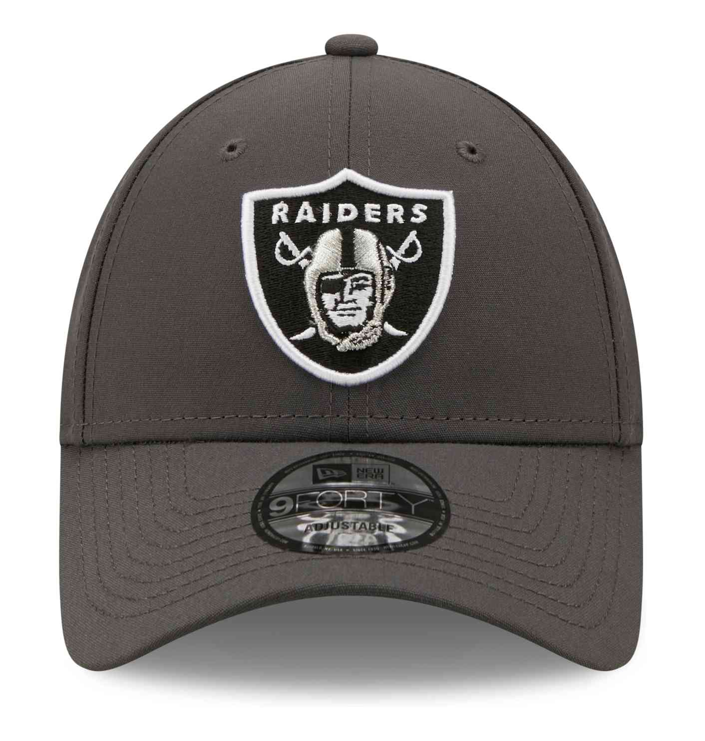 New Era - NFL Las Vegas Raiders Monochrome 9Forty Strapback Cap