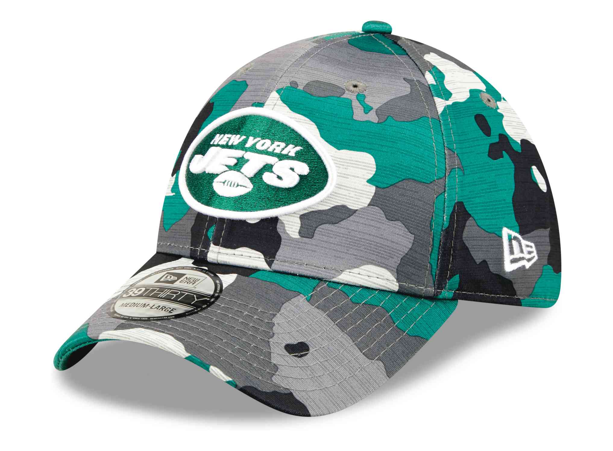 New Era - NFL New York Jets 2022 Training Camp 39Thirty Stretch Cap
