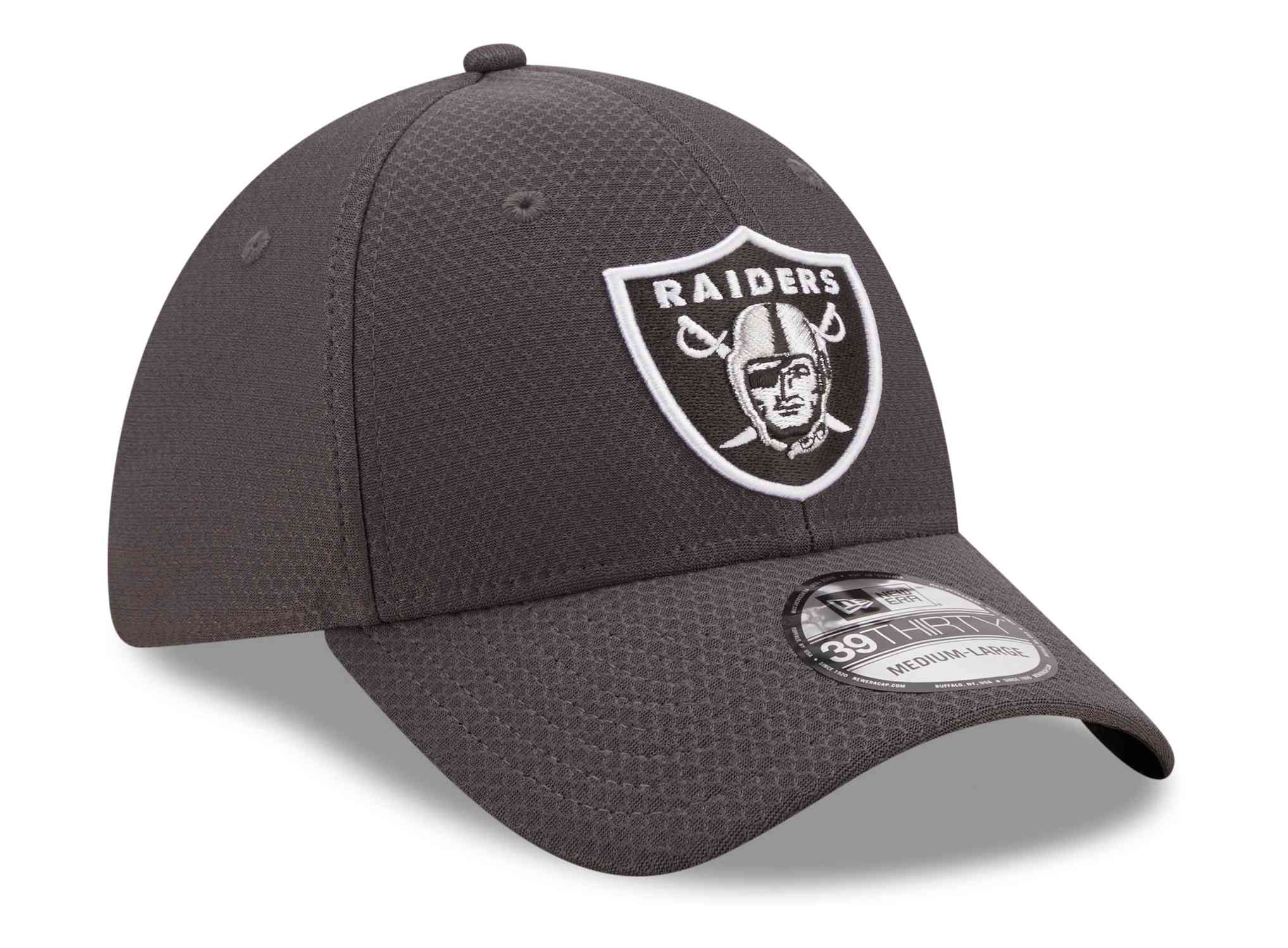 New Era - NFL Las Vegas Raiders Hex Tech 39Thirty Stretch Cap