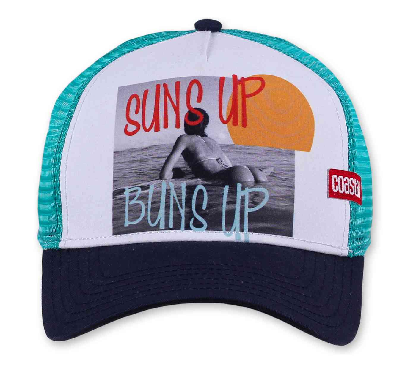 Coastal - Sun`s Up Trucker Snapback Cap