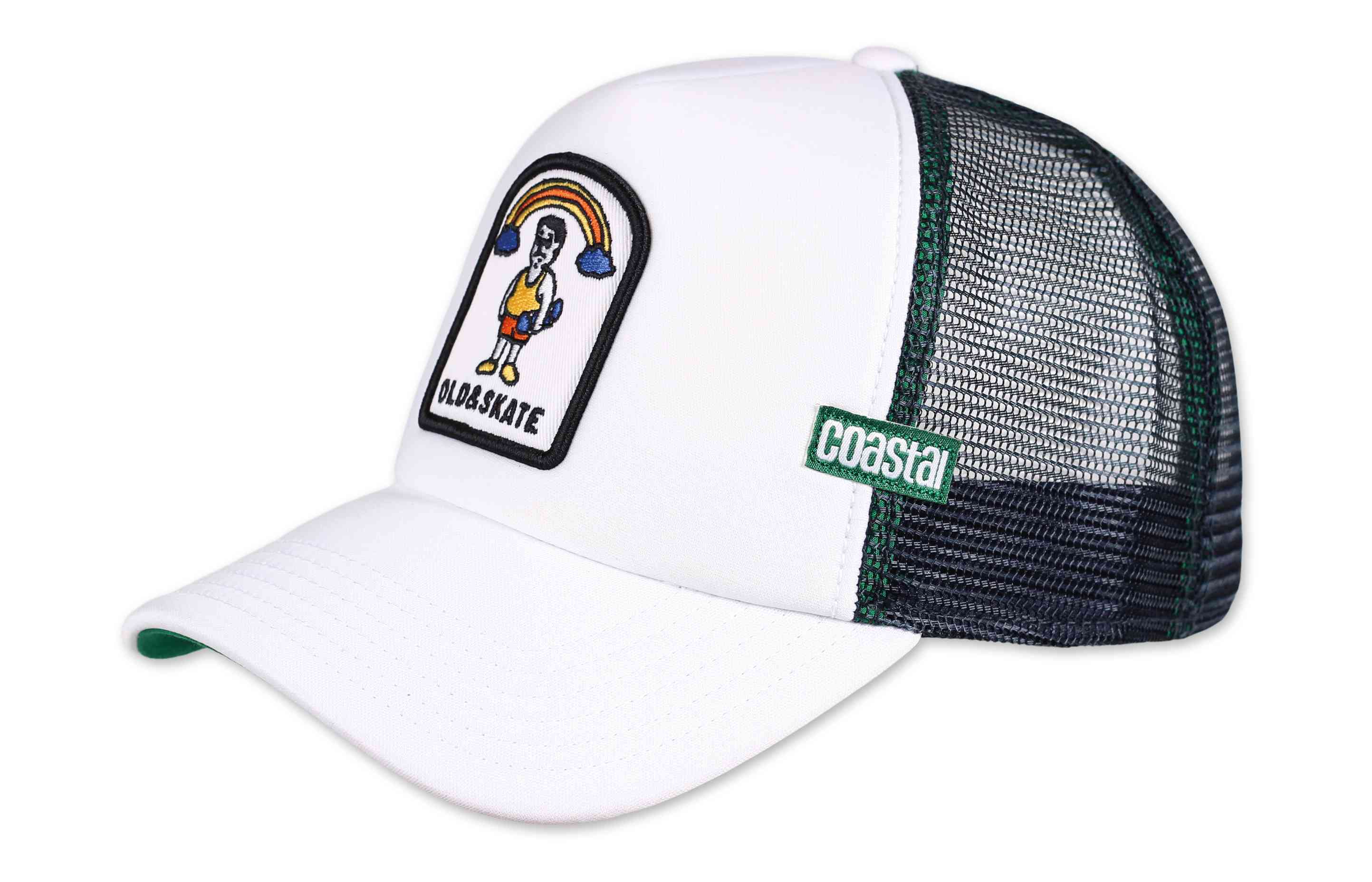 Coastal - Old & Skate Trucker Snapback Cap