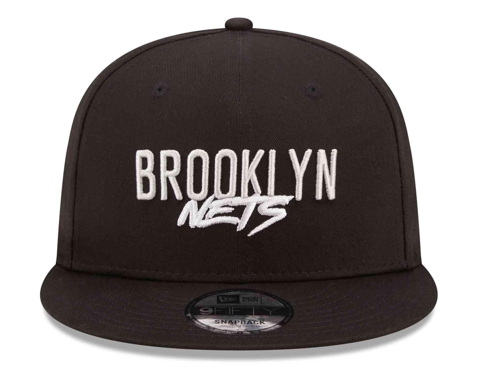 New Era - NBA Brooklyn Nets Script Team 9Fifty Snapback Cap