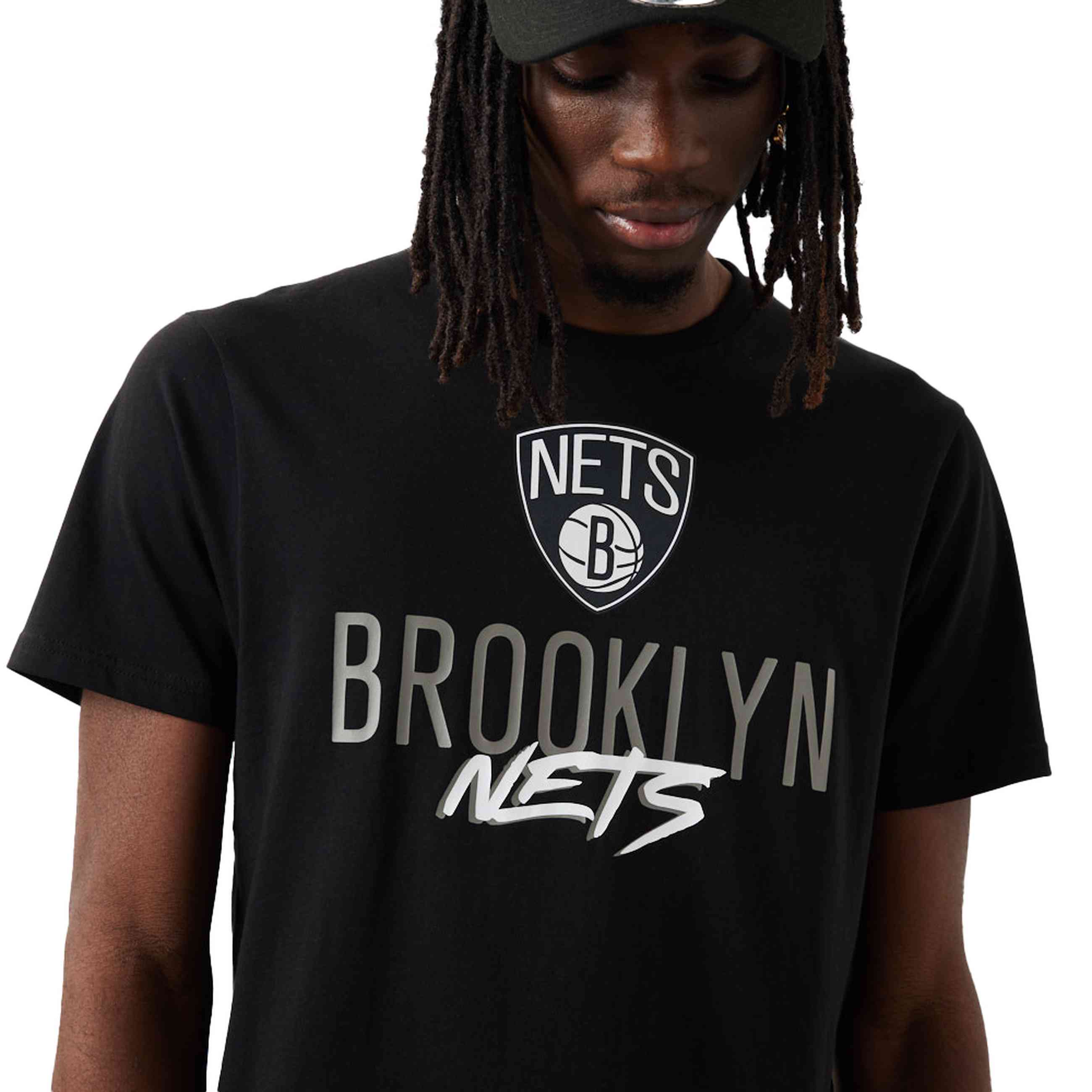 New Era - NBA Brooklyn Nets Script T-Shirt