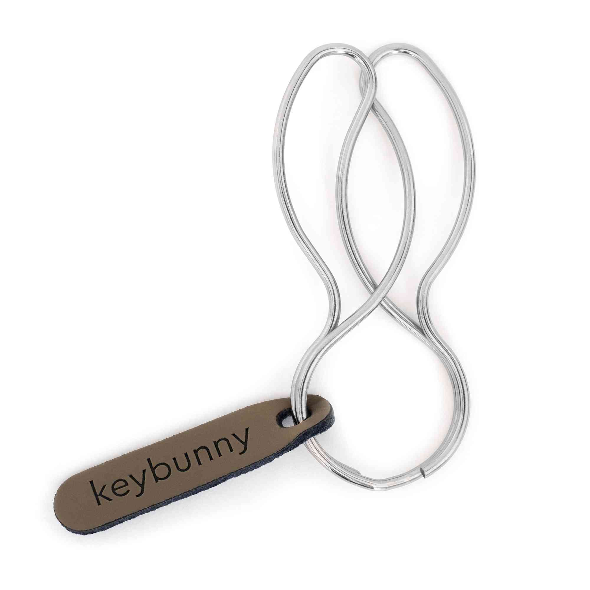 Keybunny - Schlüsselring mit Halteclip
