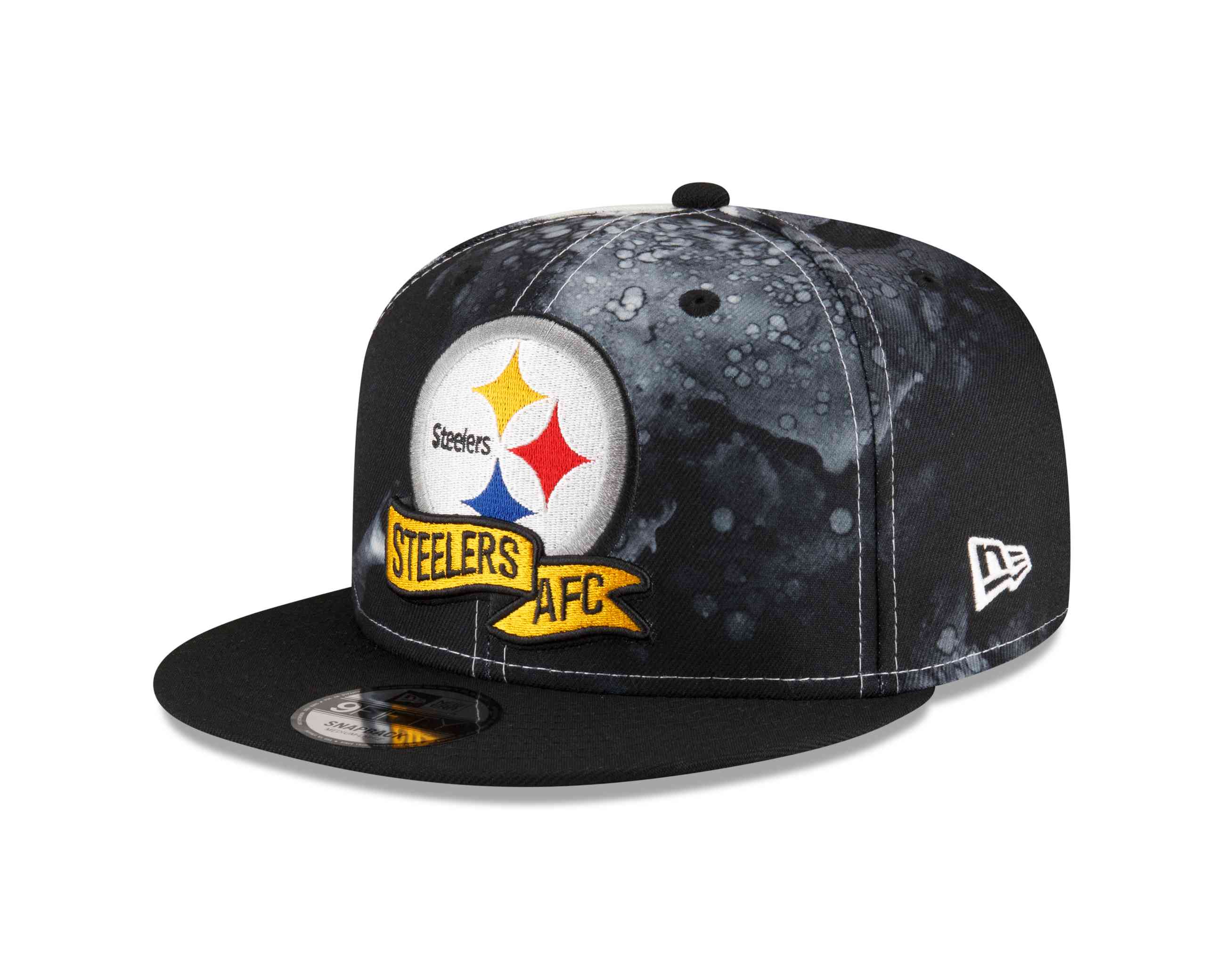 New Era - NFL Pittsburgh Steelers 2022 Sideline Ink 9Fifty Snapback Cap