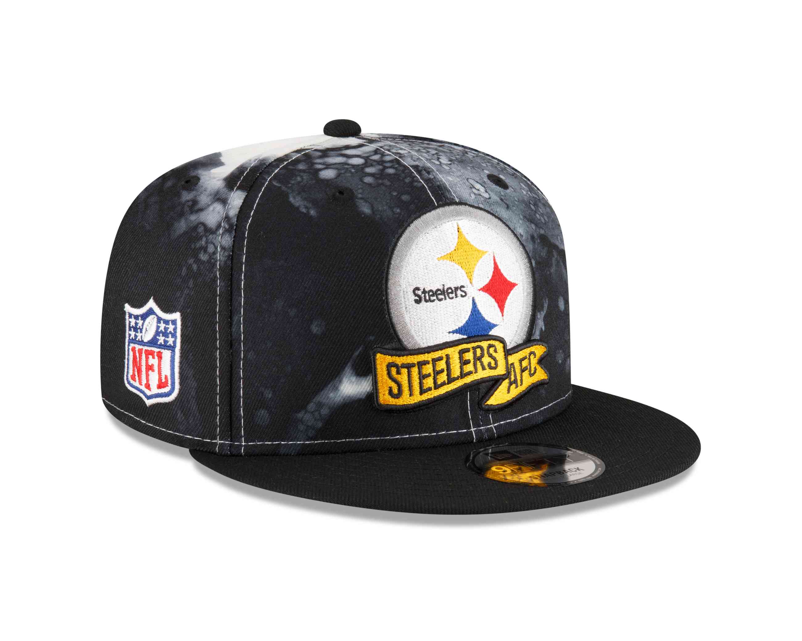 New Era - NFL Pittsburgh Steelers 2022 Sideline Ink 9Fifty Snapback Cap