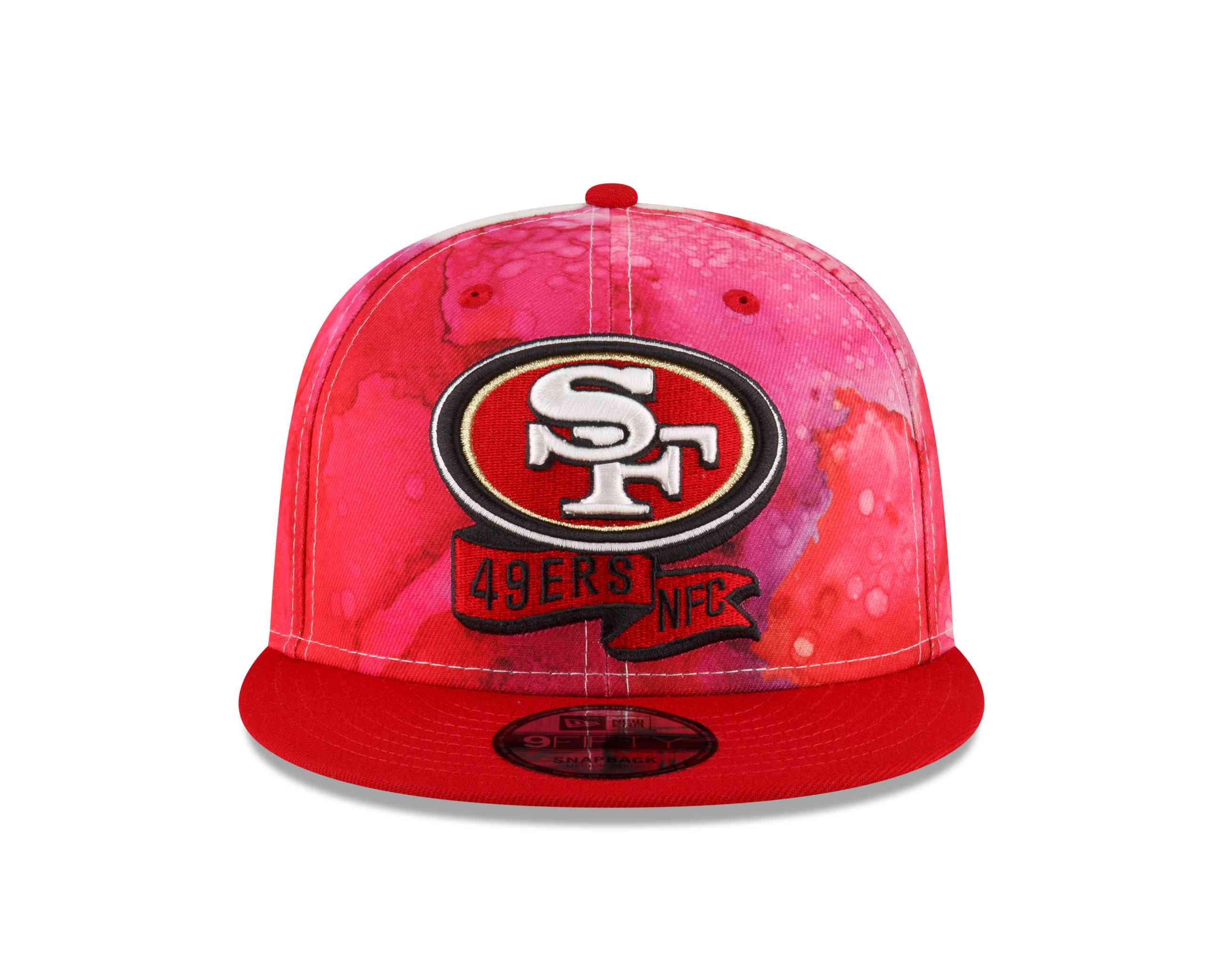 New Era - NFL San Francisco 49ers 2022 Sideline Ink 9Fifty Snapback Cap