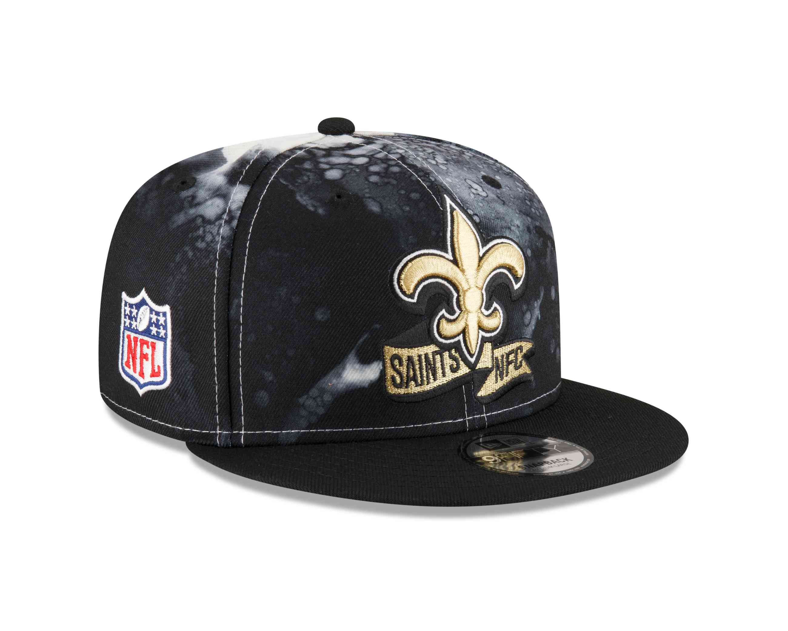 New Era - NFL New Orleans Saints 2022 Sideline Ink 9Fifty Snapback Cap