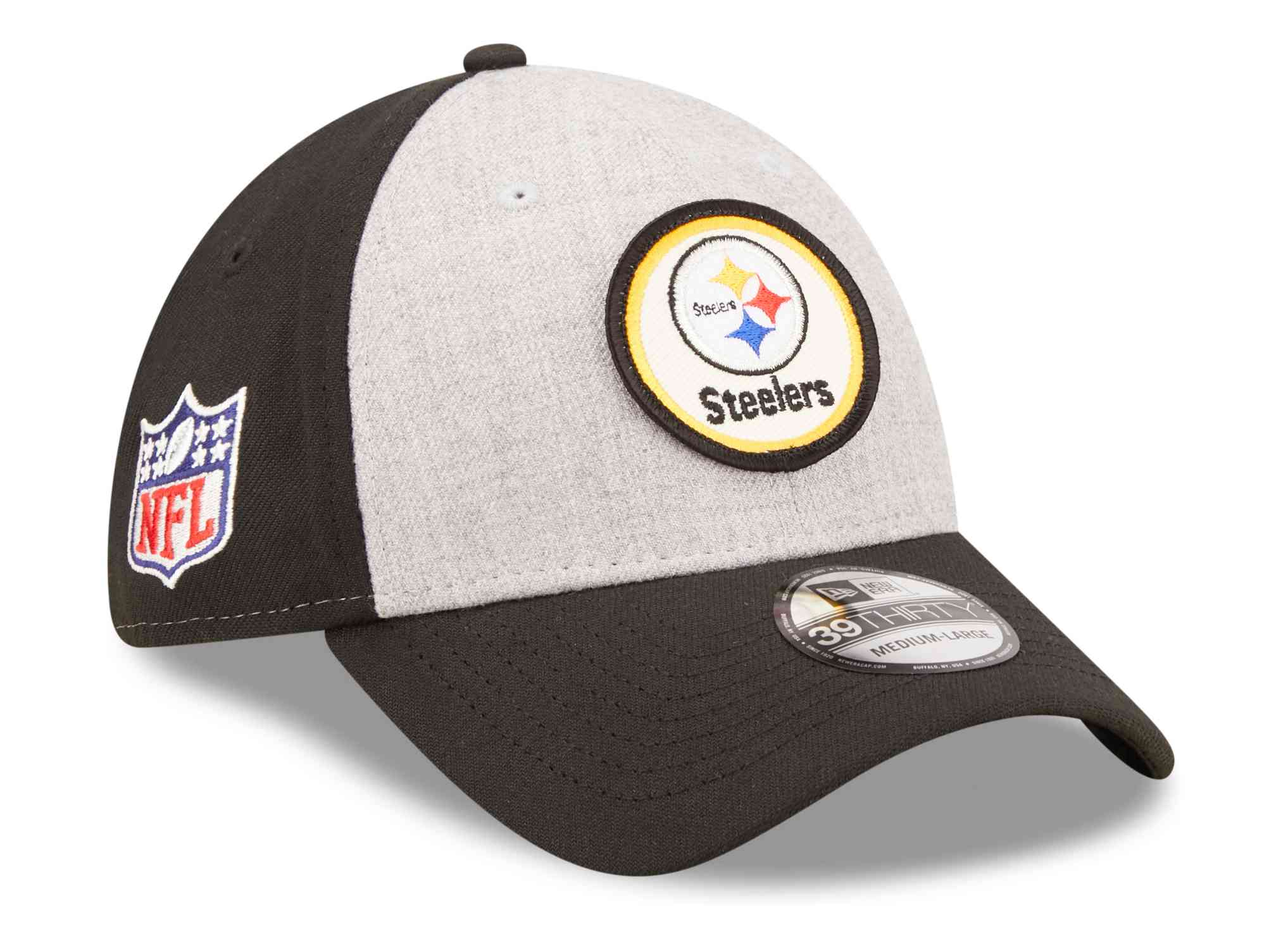 New Era - NFL Pittsburgh Steelers 2022 Sideline Historic 39Thirty Stretch Cap