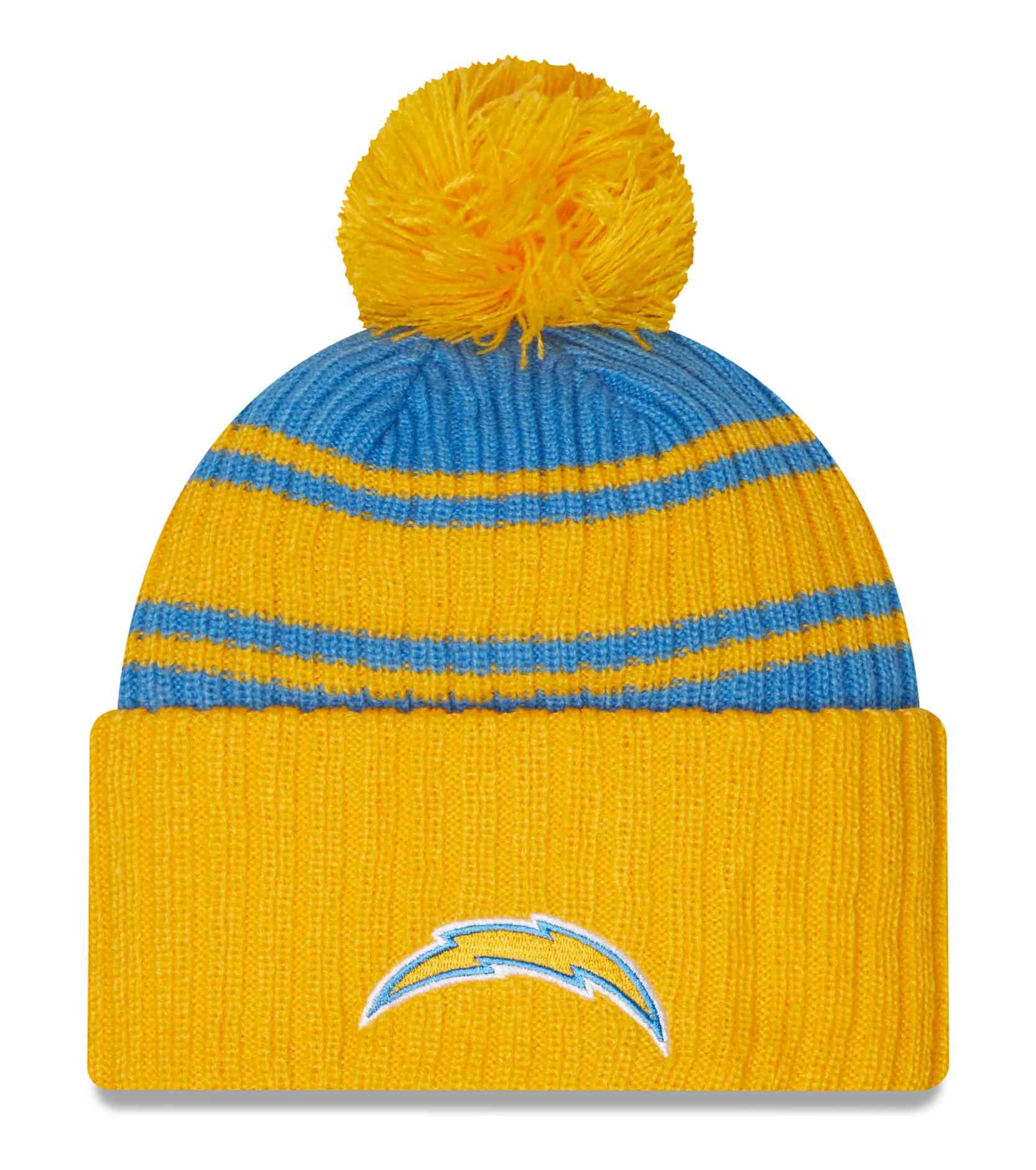 New Era - NFL Los Angeles Chargers 2022 Sideline Sport Knit Bobble Beanie