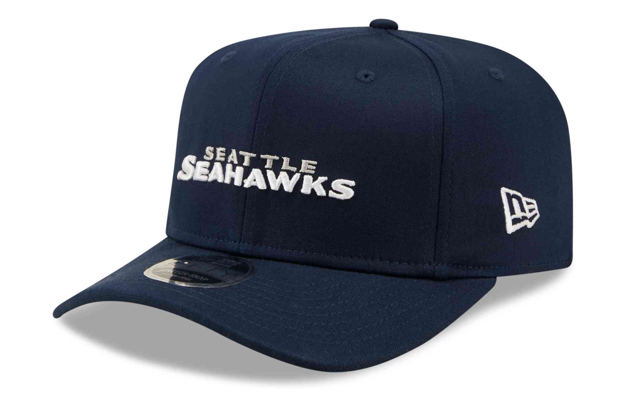 New Era - NFL Seattle Seahawks Team Wordmark 9Fifty Stretch Snapback Cap