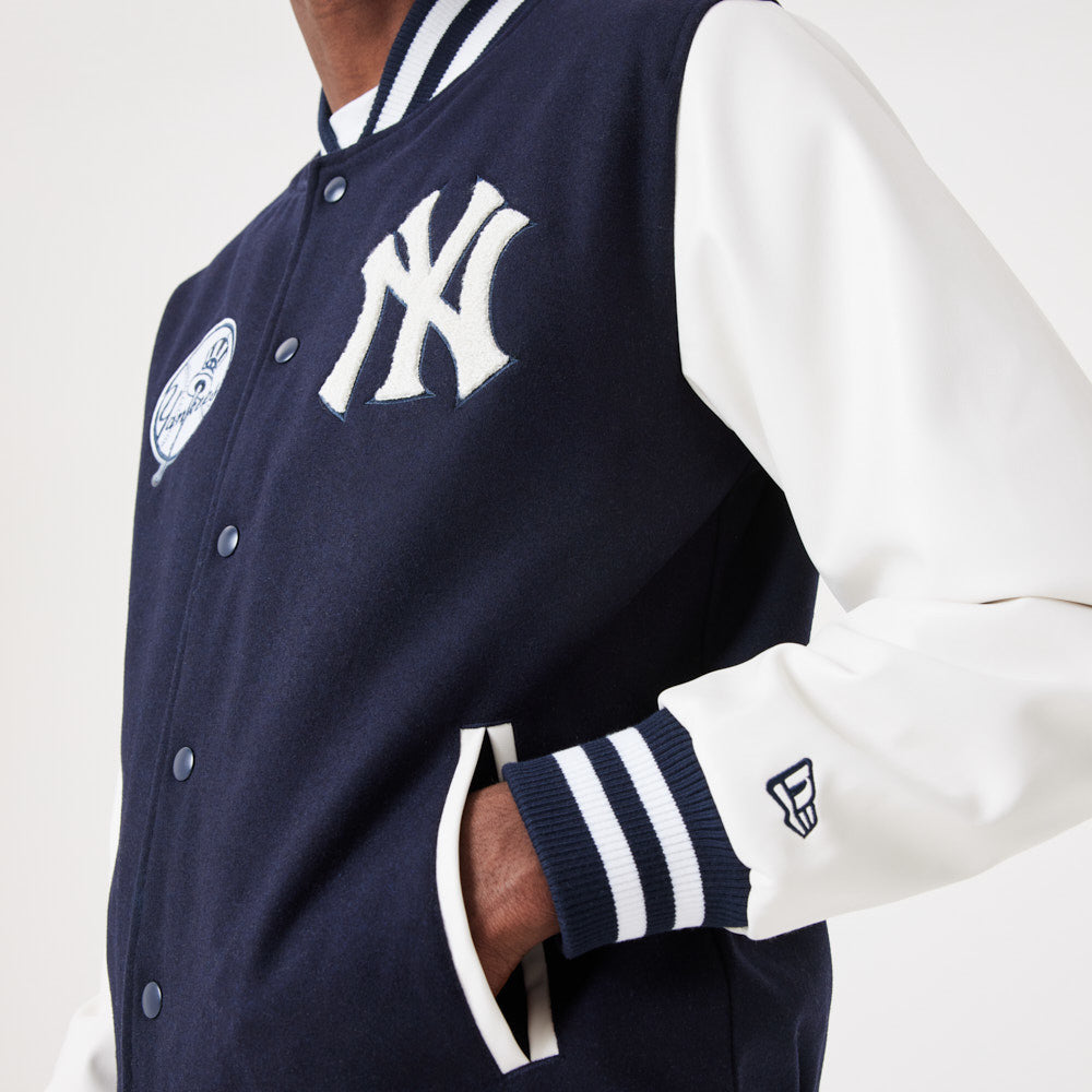 New Era - MLB New York Yankees Wordmark Varsity Jacke