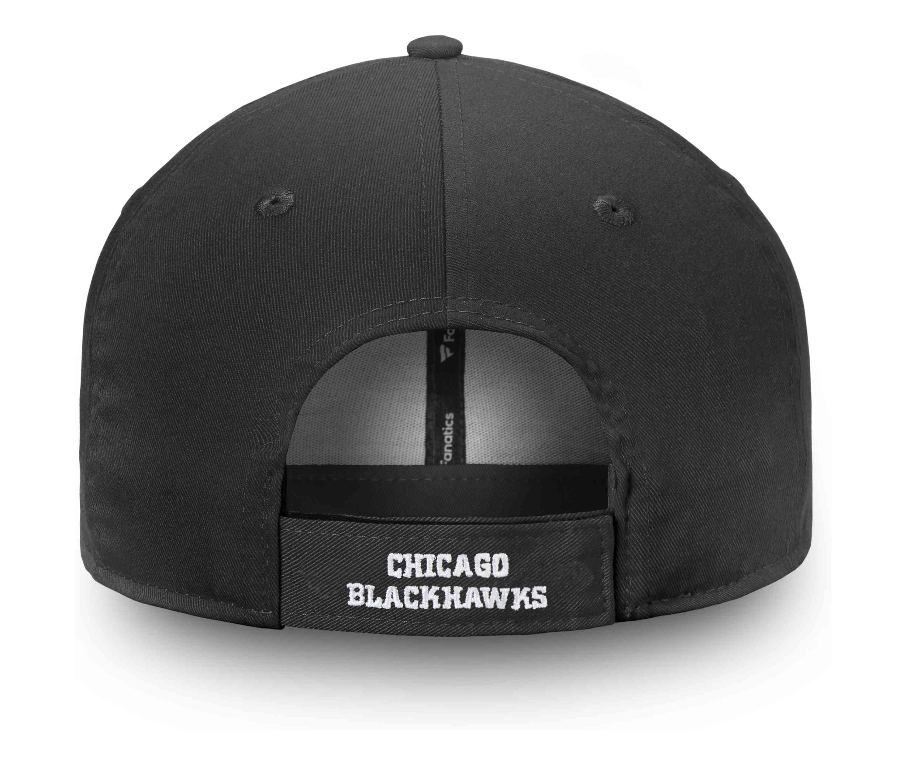 Fanatics - NHL Chicago Blackhawks Core Structured Adjustable Strapback Cap