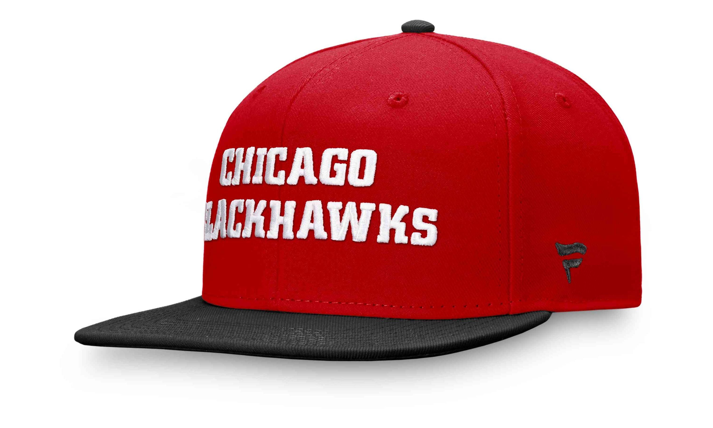 Fanatics - NHL Chicago Blackhawks Iconic Color Blocked Snapback Cap