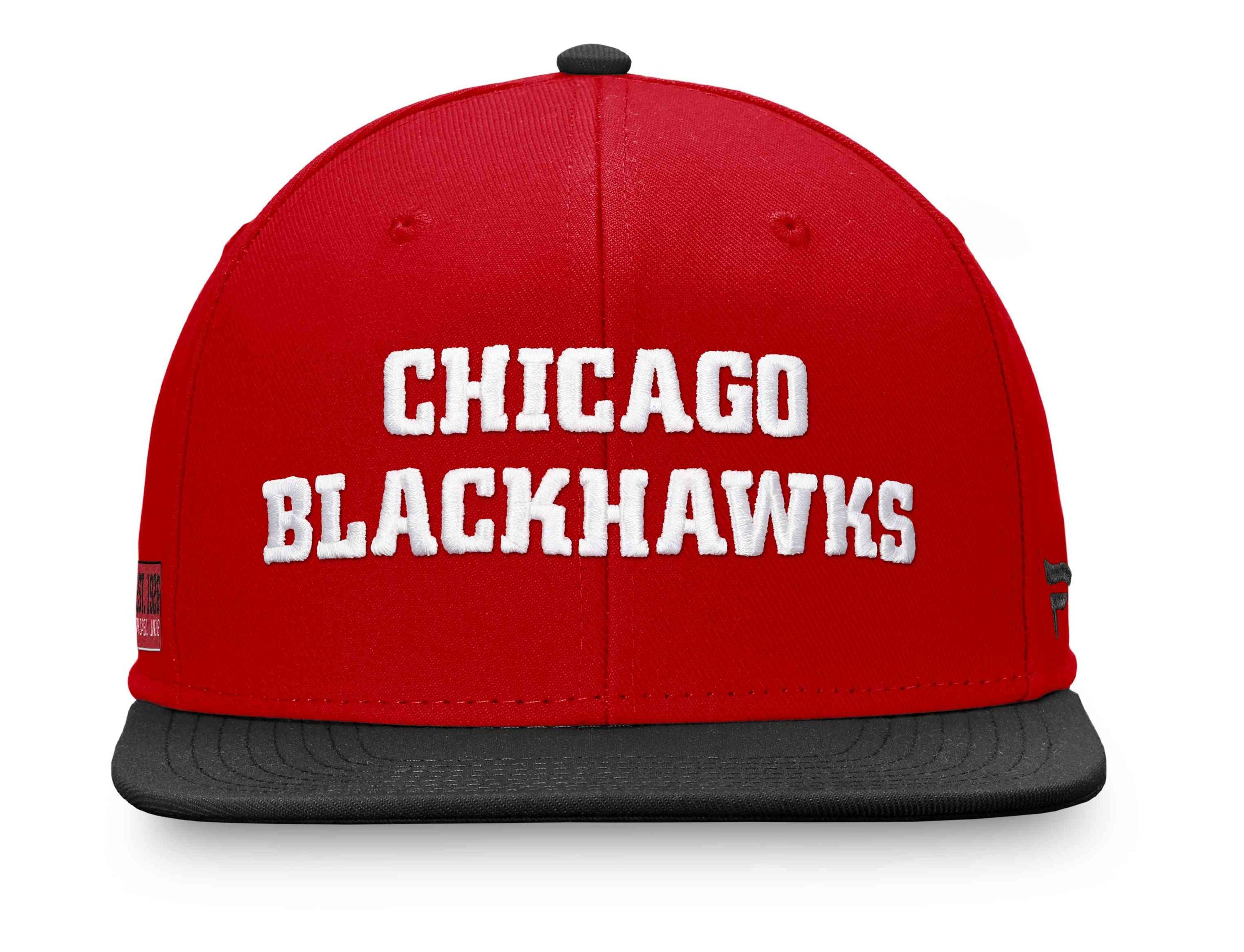 Fanatics - NHL Chicago Blackhawks Iconic Color Blocked Snapback Cap