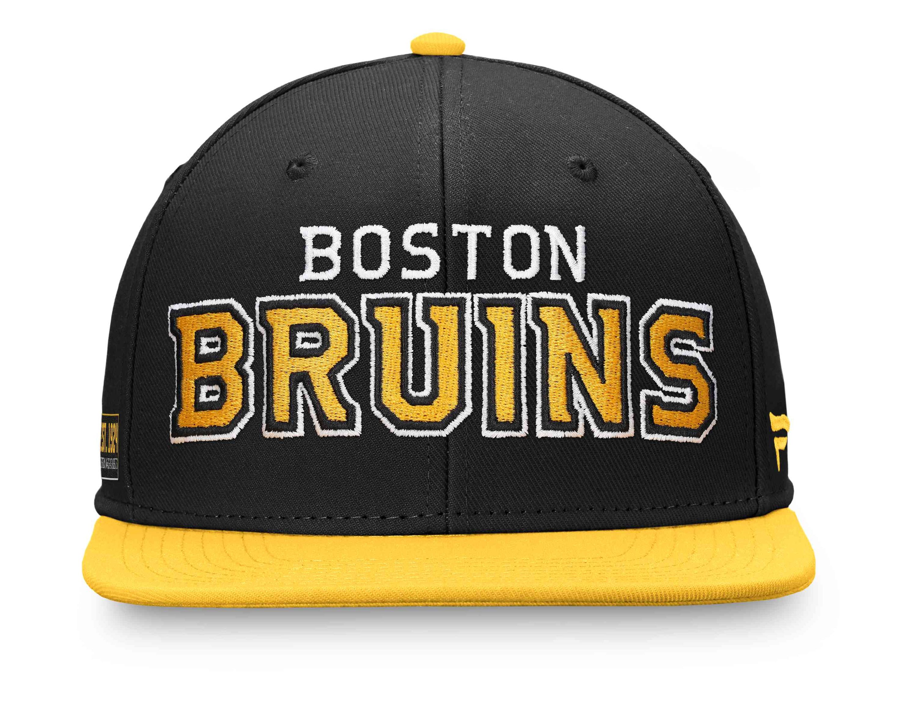 Fanatics - NHL Boston Bruins Iconic Color Blocked Snapback Cap