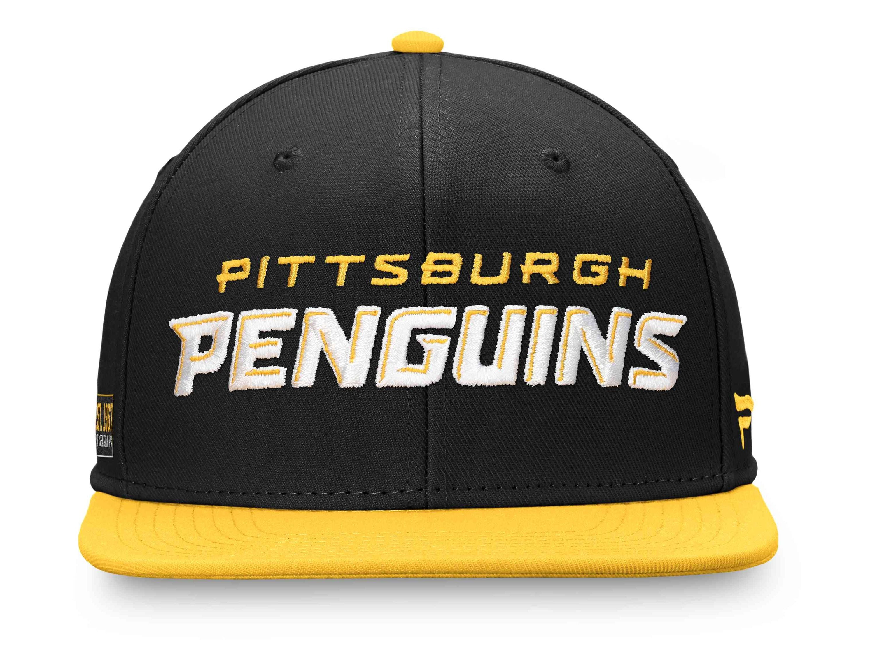 Fanatics - NHL Pittsburgh Penguins Iconic Color Blocked Snapback Cap