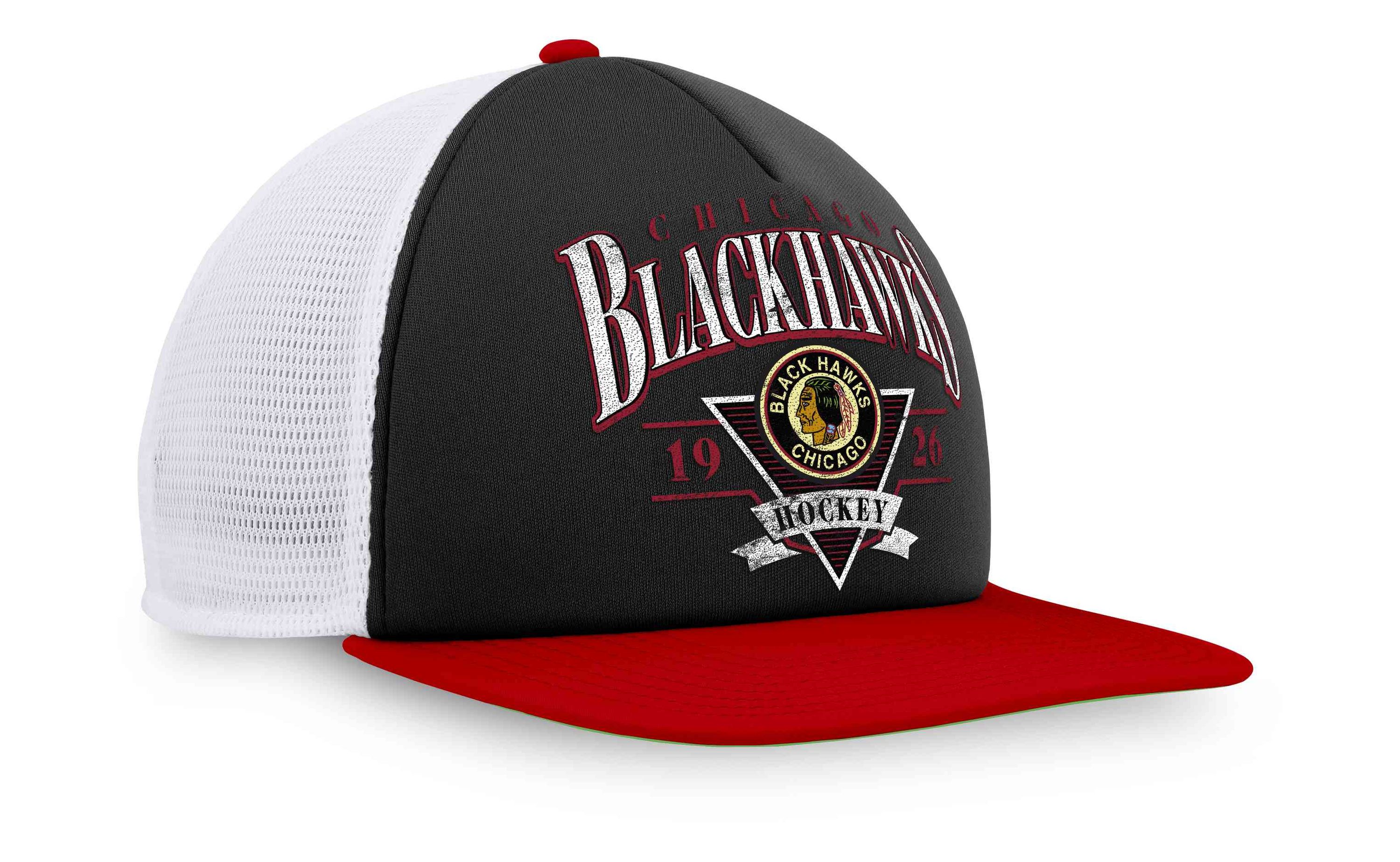 Fanatics - NHL Chicago Blackhawks True Classic Foam Front Trucker Snapback Cap