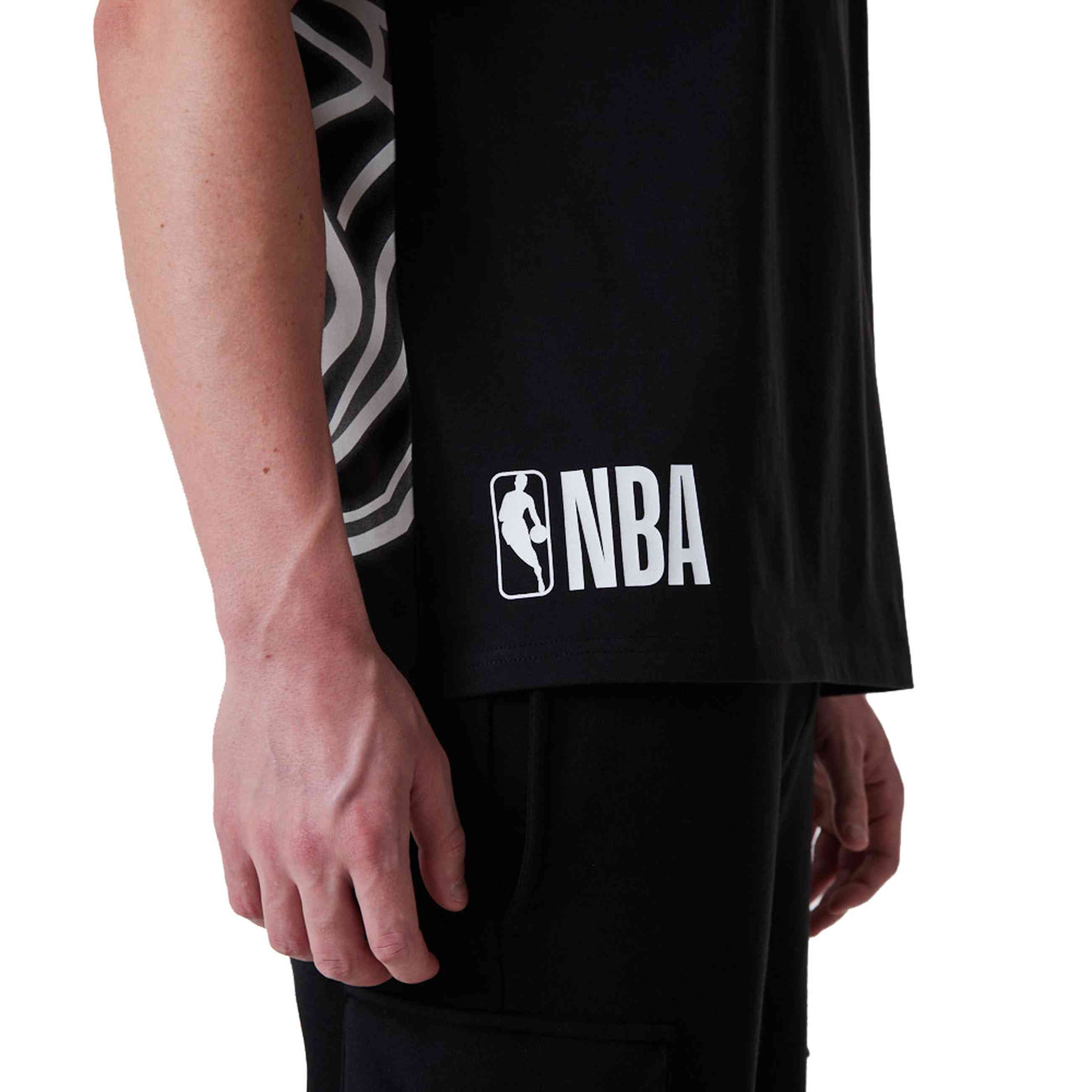 New Era - NBA Brooklyn Nets Oversized Backprint Neon T-Shirt