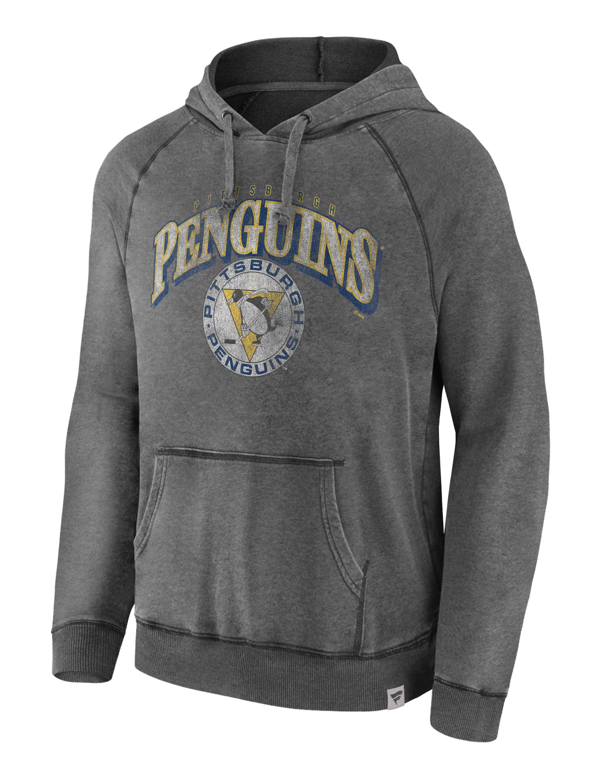 Fanatics - NHL Pittsburgh Penguins Mens True Classics Washed Pullover Hoodie