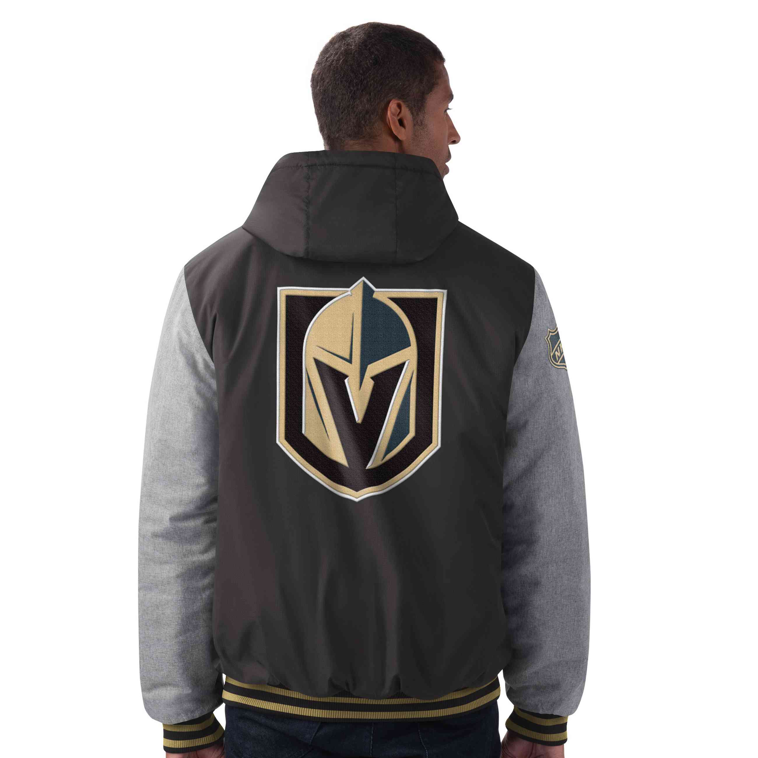 G-III - NHL Vegas Golden Knights Cold Front Polyfilled Padded Jacke