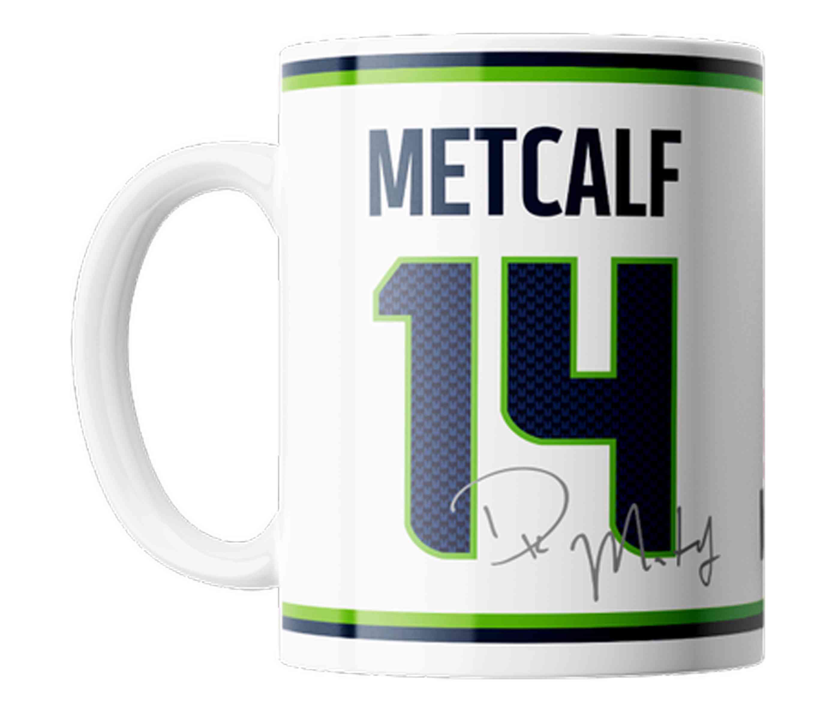 Great Branding - NFL Seattle Seahawks D.K. Metcalf Emoji Jumbo Becher